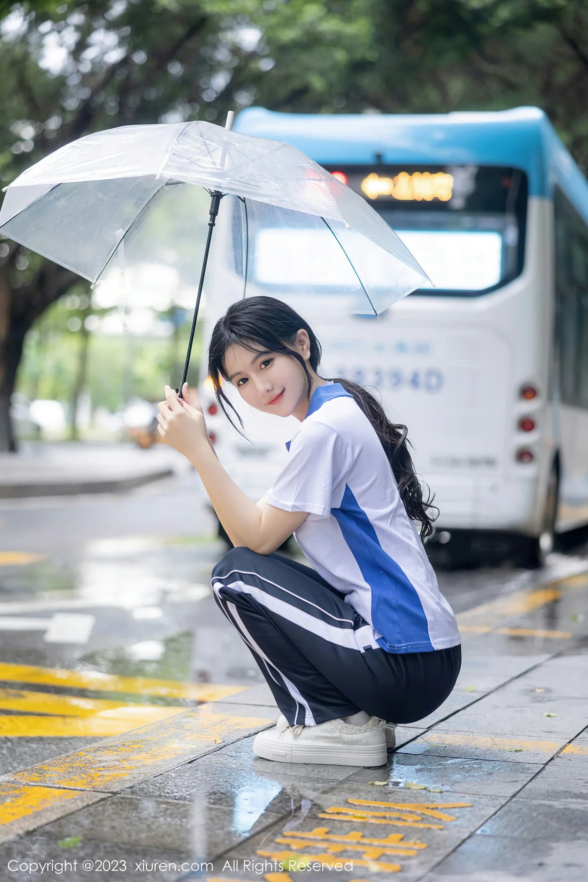 XiuRen 秀人 No.7085 幼幼 学生制服性感写真 [103P]插图4