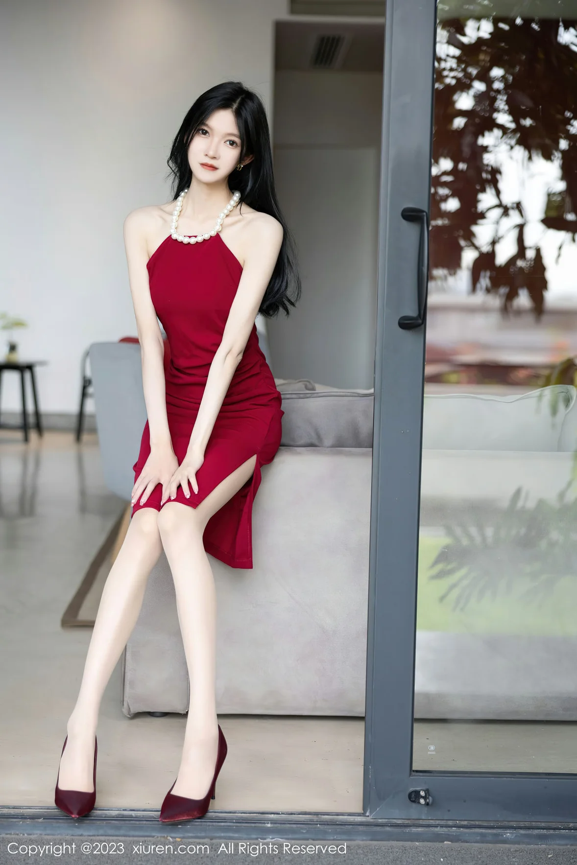 XiuRen 秀人 No.7352 程程程- 蕾丝情趣安吉旅拍 [81P]插图