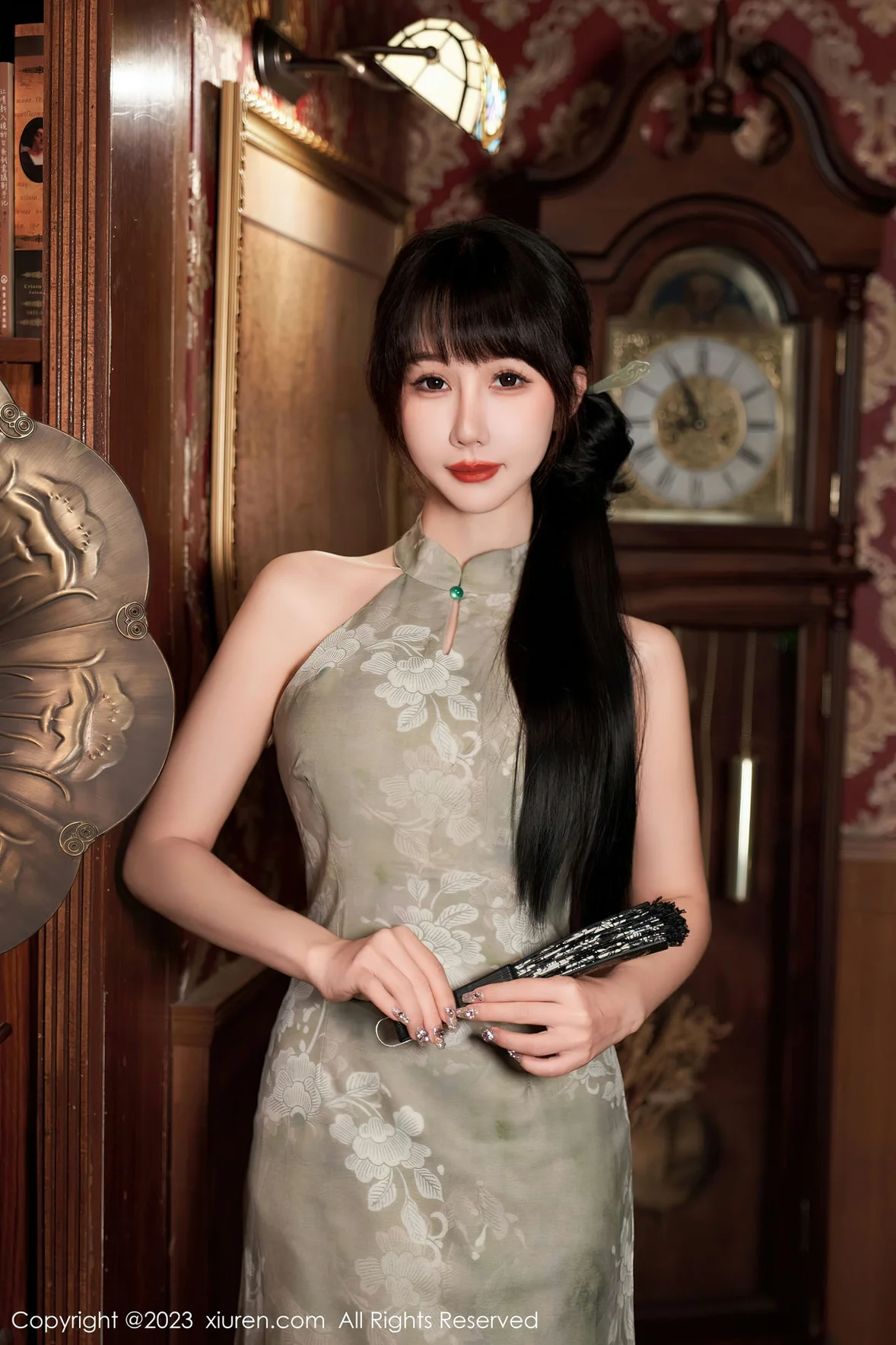 XiuRen 秀人 No.7337 波巧酱 旗袍捆绑旅拍写真 [91P]插图7