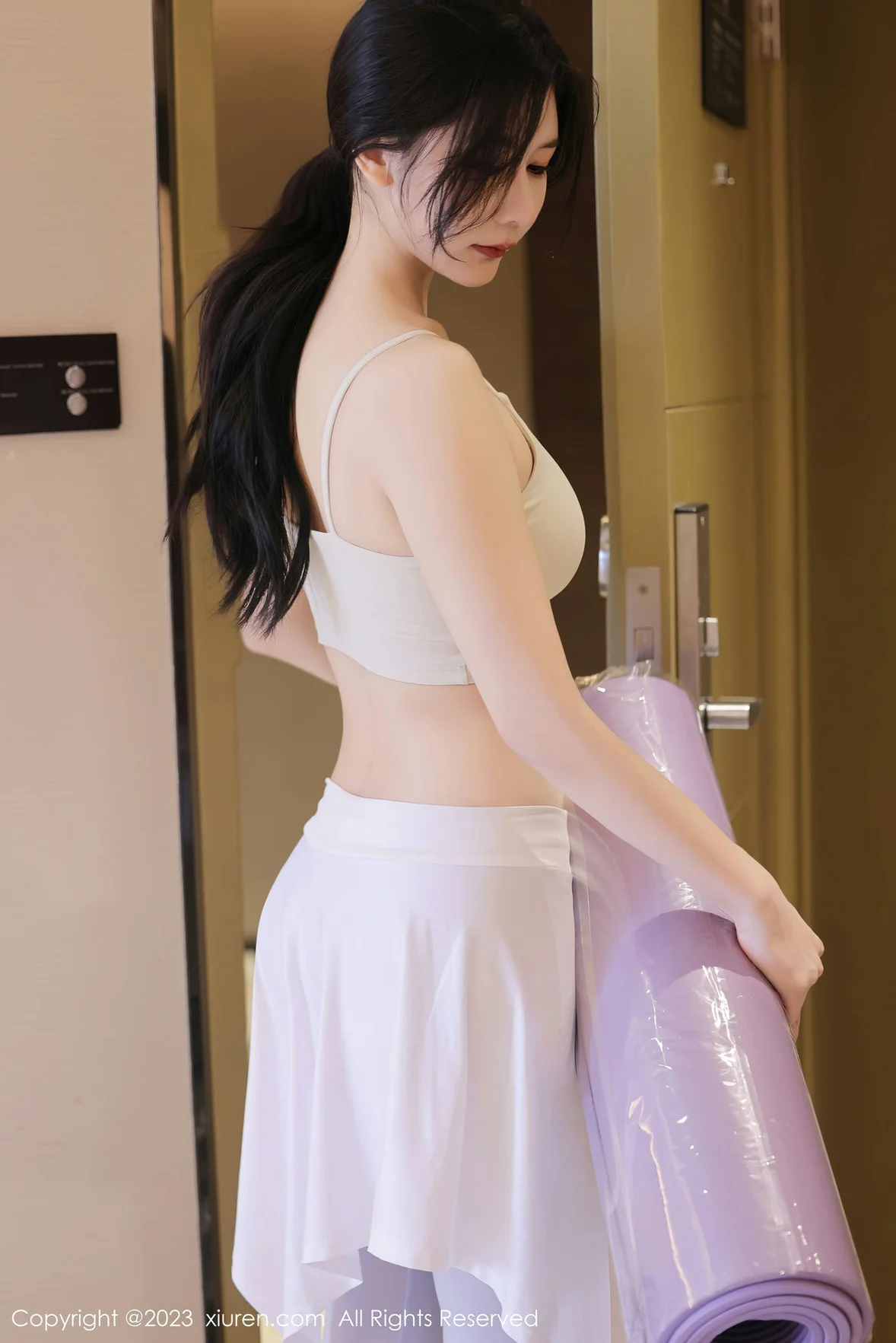 XiuRen 秀人 No.7294 尹甜甜 瑜伽写真广州旅拍 [68P]插图