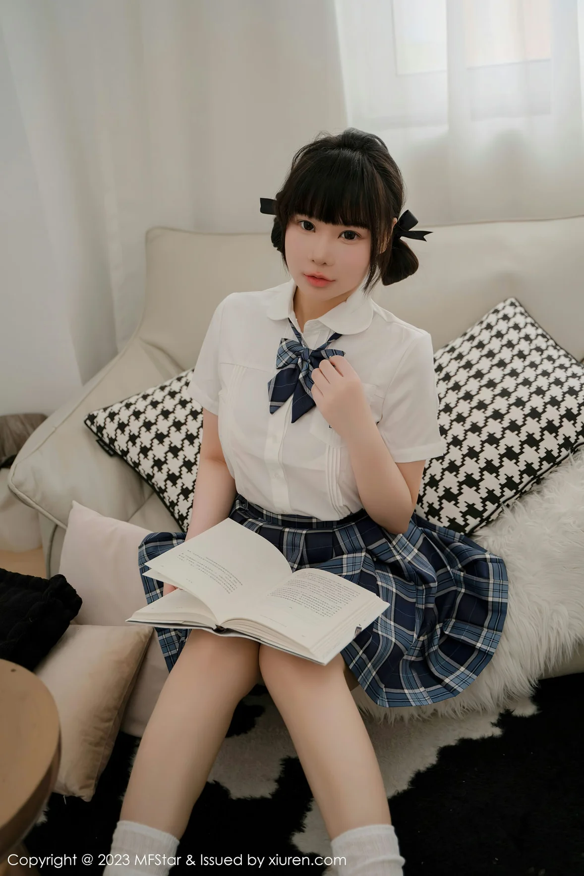 模范学院 Vol.621 水塔塔 乳贴萝莉首套写真 [61P]插图5