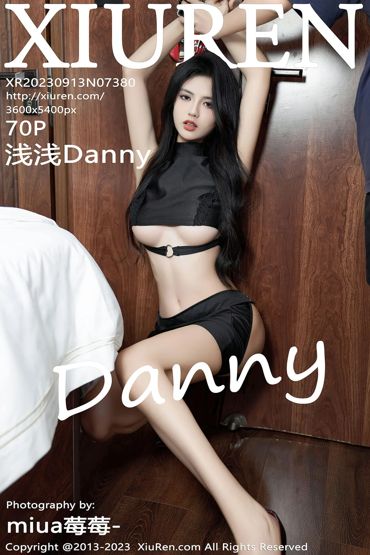 秀人网 No.7380 浅浅Danny 黑色短裙性感写真 [71P]插图8
