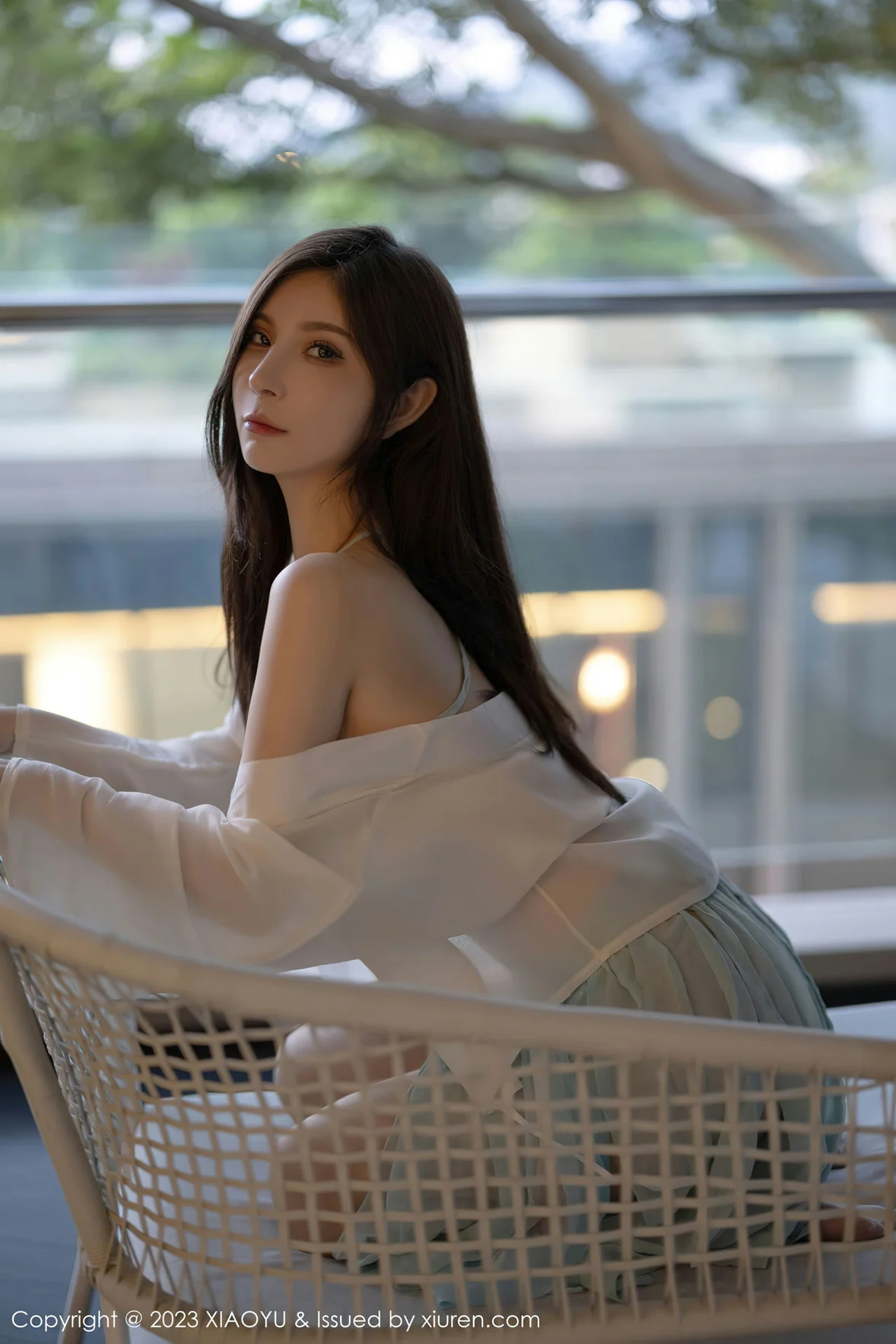 语画界 Vol.1106 小蛮妖Yummy 白色古装轻透贵州旅拍 [85P]插图6