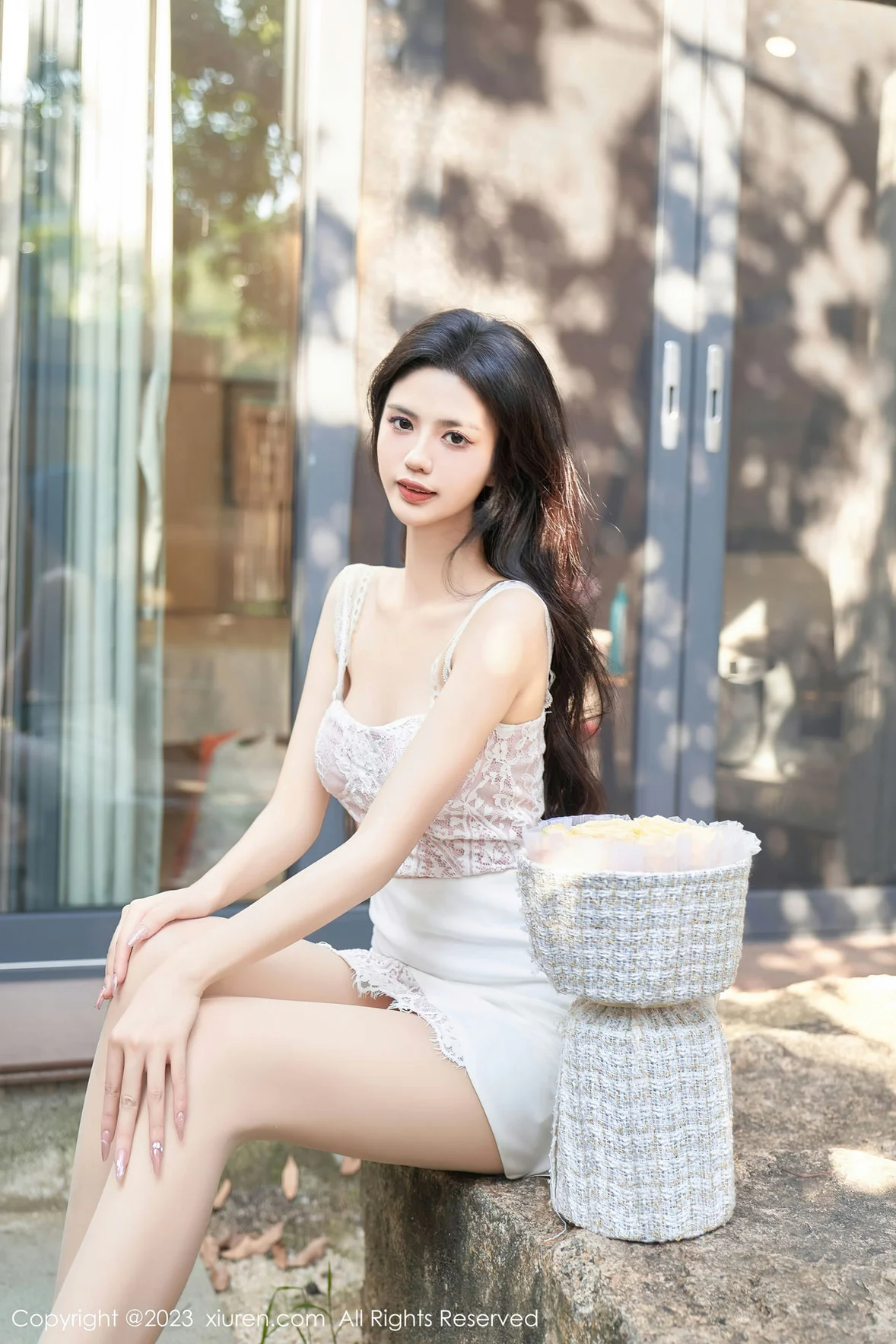 秀人网 No.7415 浅浅Danny 浅粉色上衣性感写真 [66P]插图7