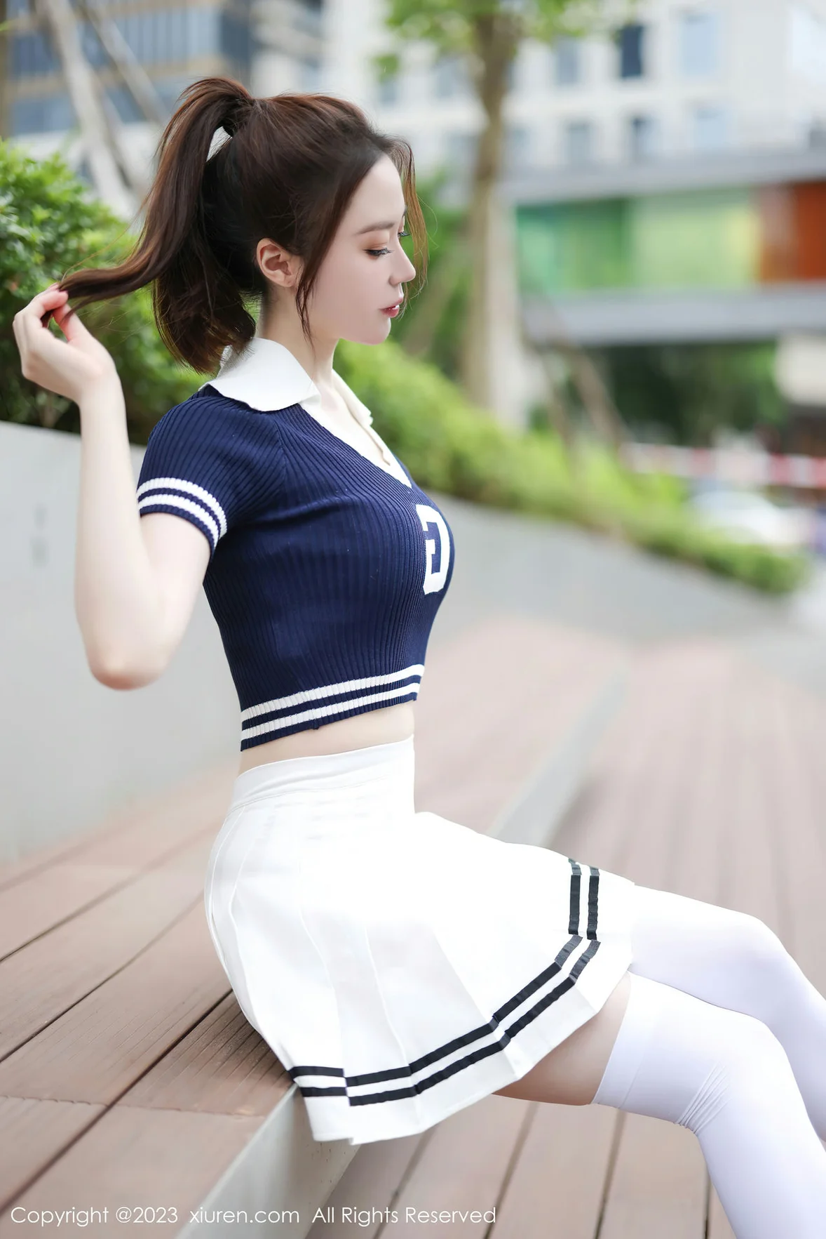 秀人网 No.7416 梦心玥 运动服饰穿搭安吉旅拍 [82P]插图3