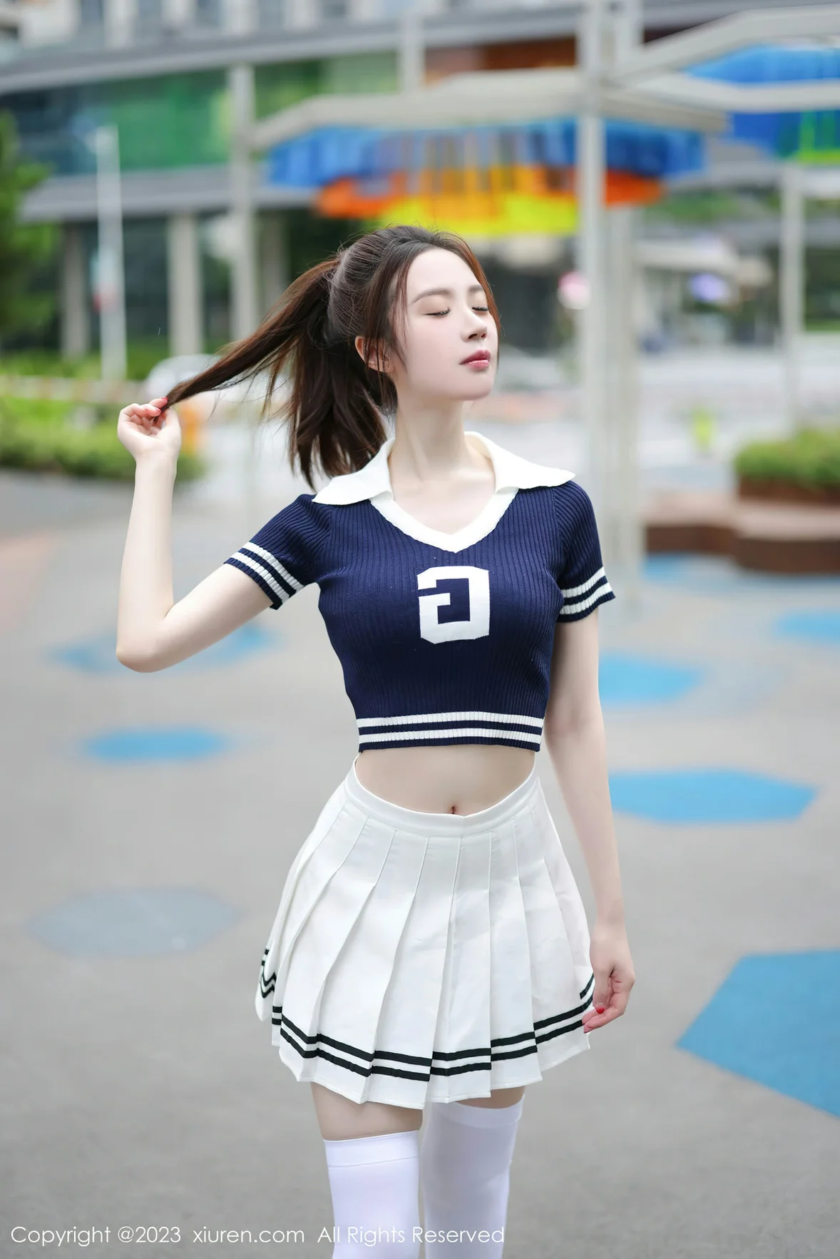 秀人网 No.7416 梦心玥 运动服饰穿搭安吉旅拍 [82P]插图