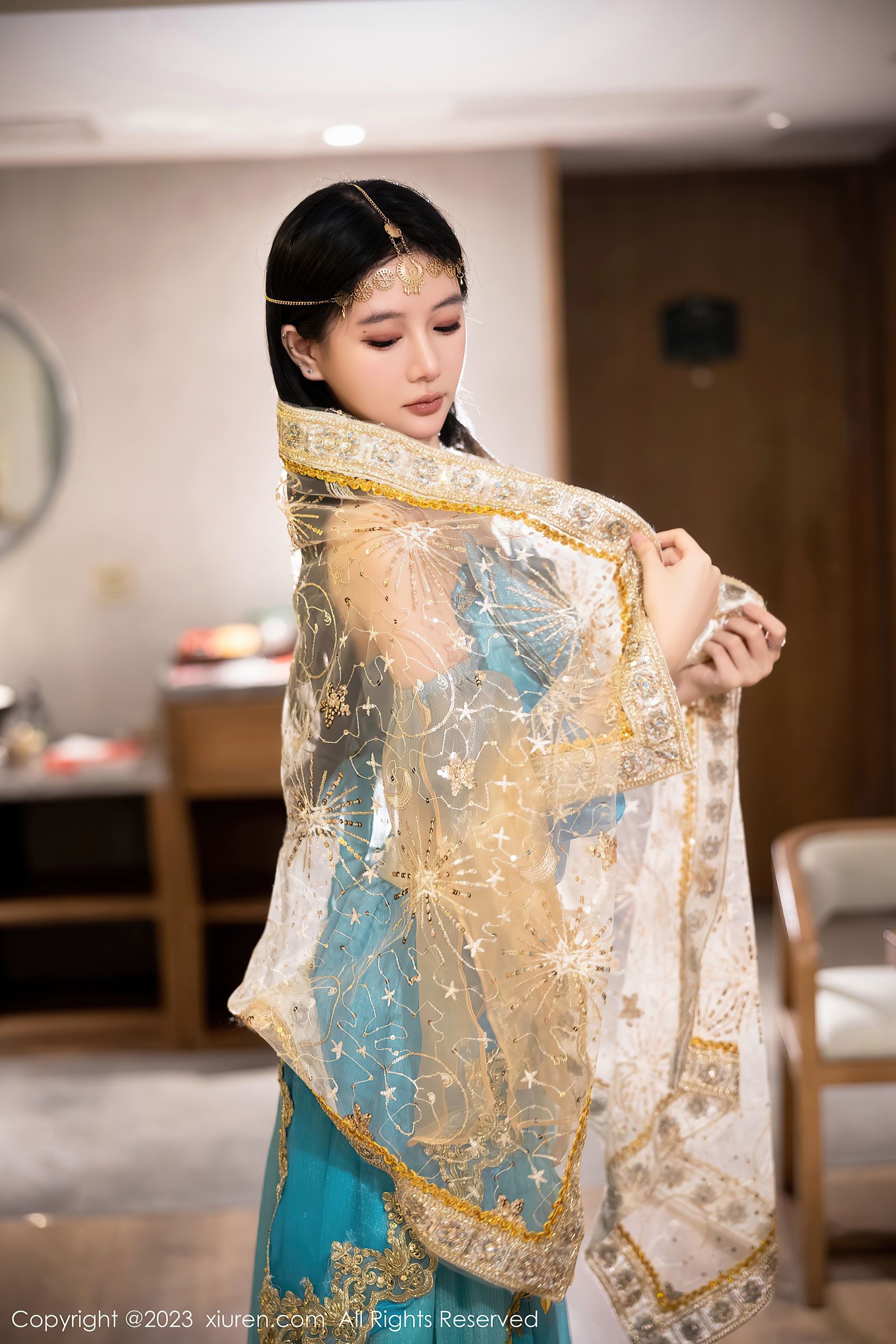 XiuRen 秀人 No.7469 幼幼 西域舞娘美腿插图1