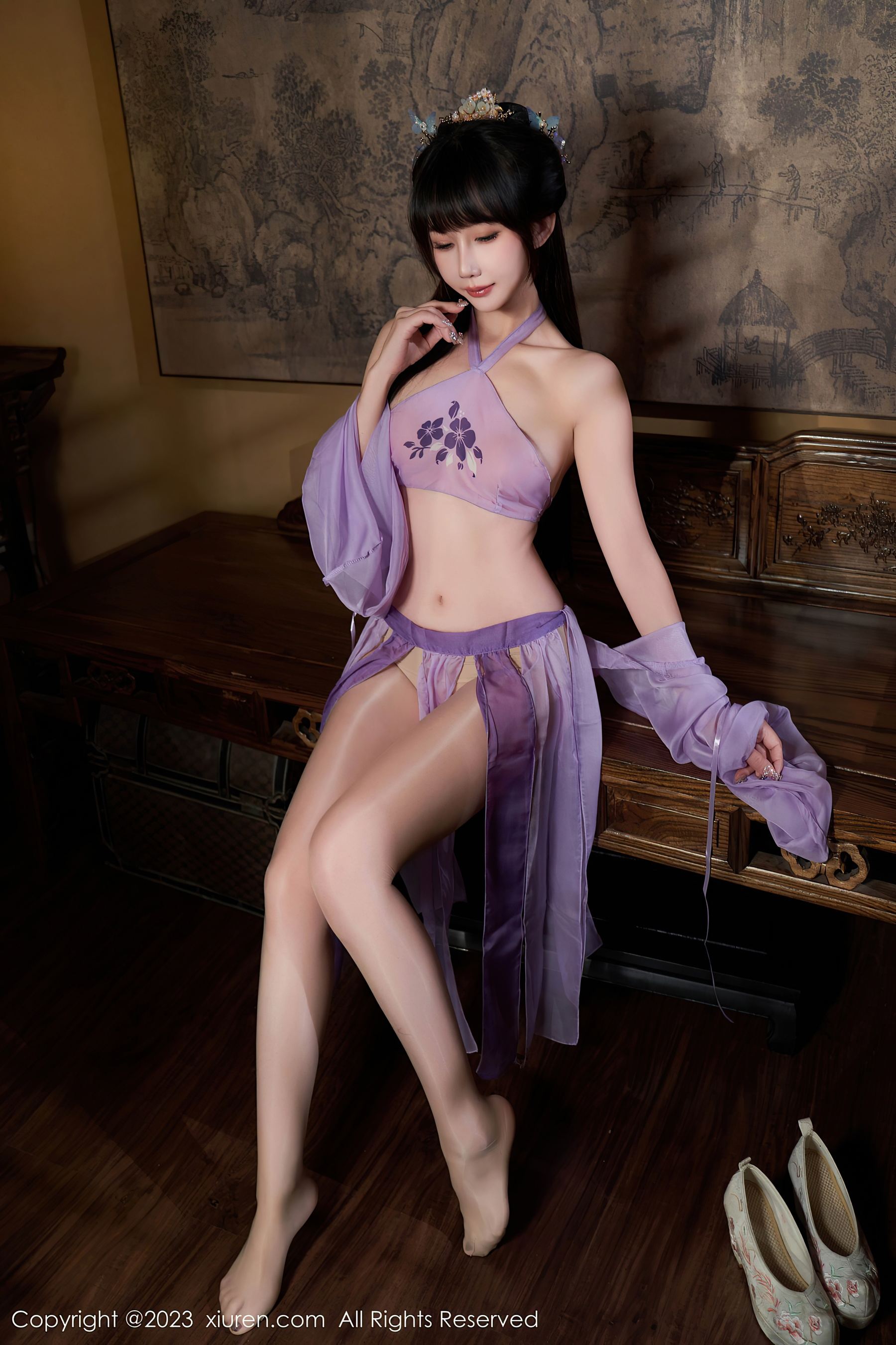 XiuRen 秀人 No.7442 波巧酱 古装美腿插图6