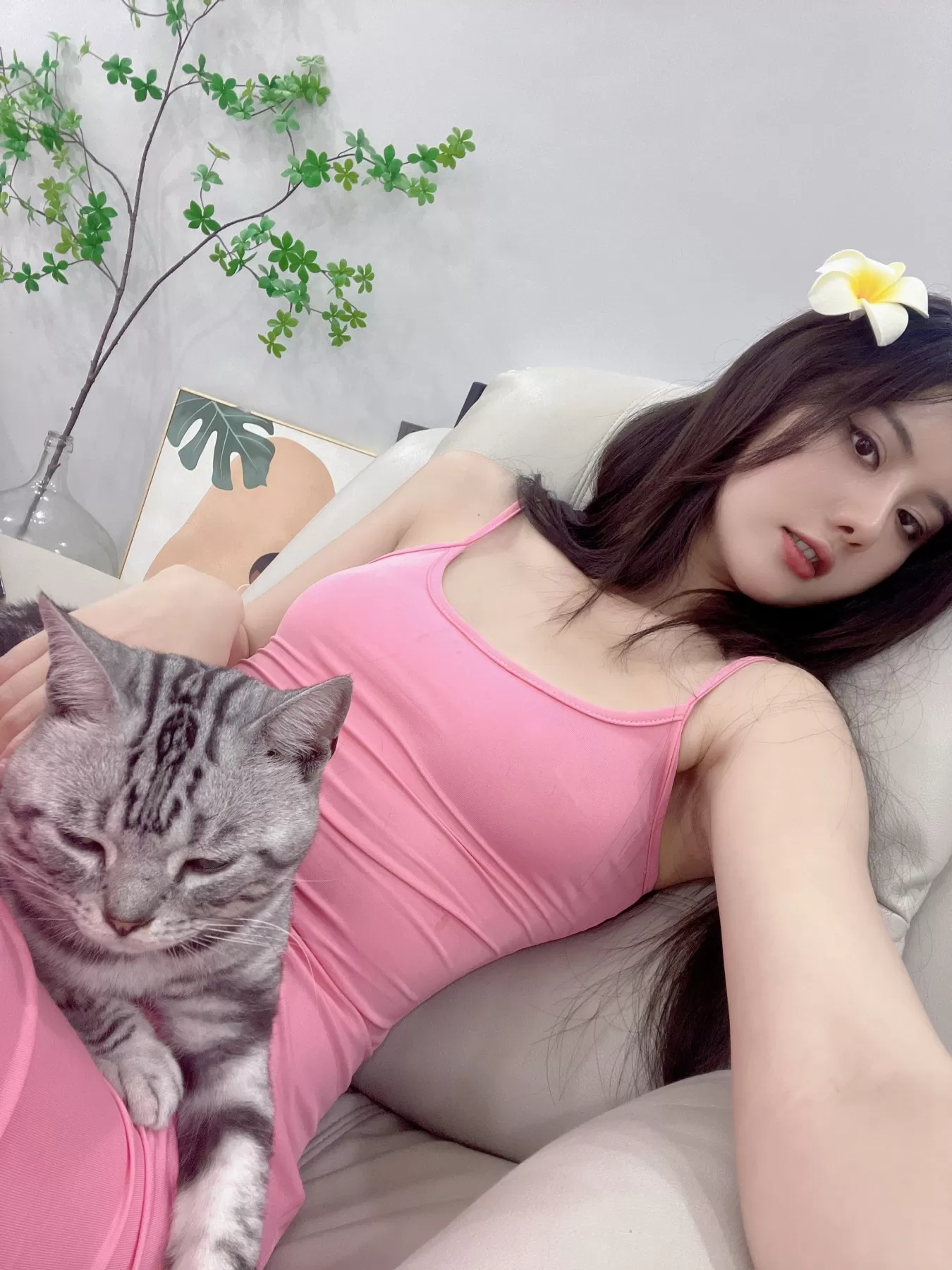 就是阿朱啊 – 逛超市+撸猫 [21P]插图5