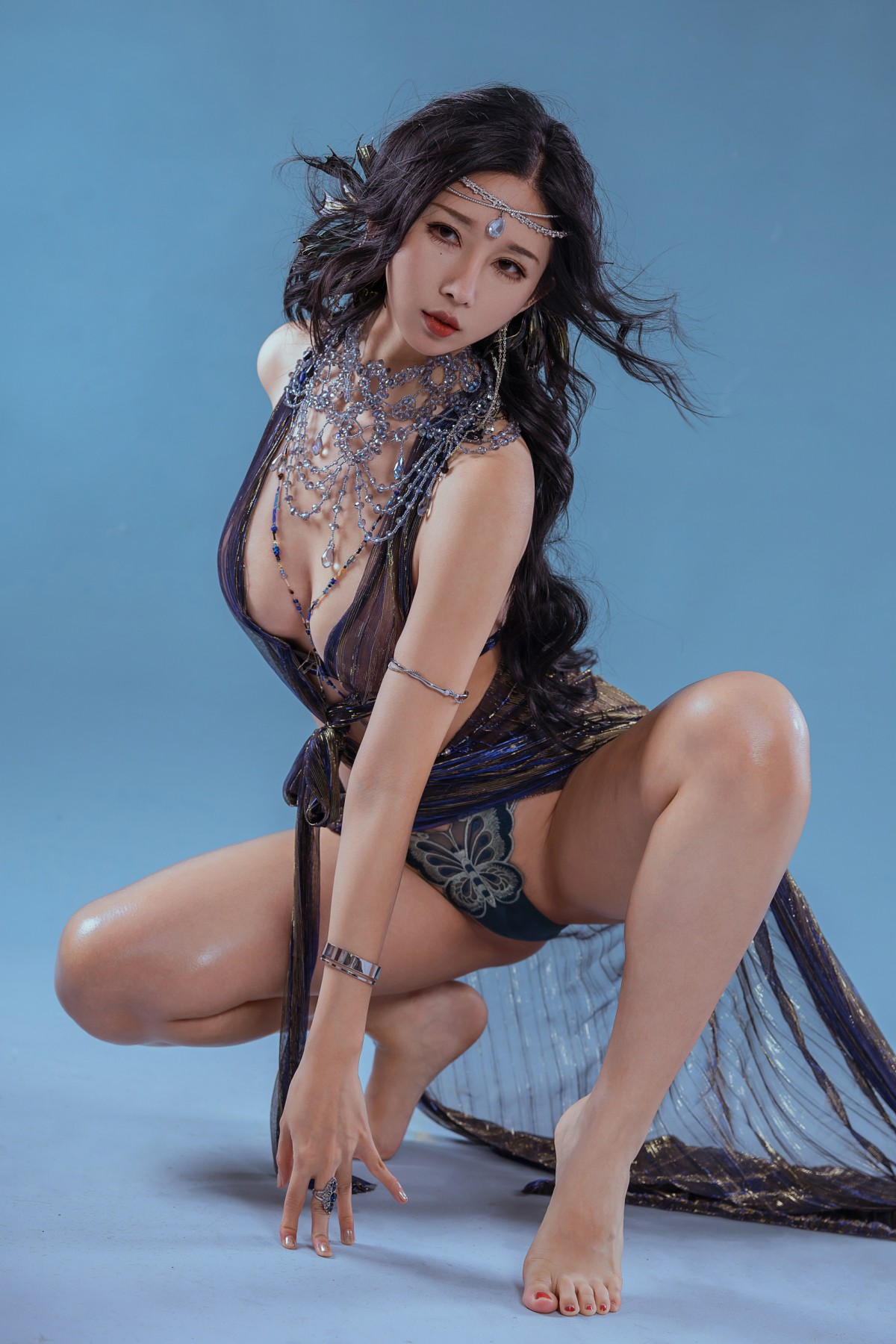 云溪溪 – 奶桃桃 塞壬七世·海妖 [28P]插图3