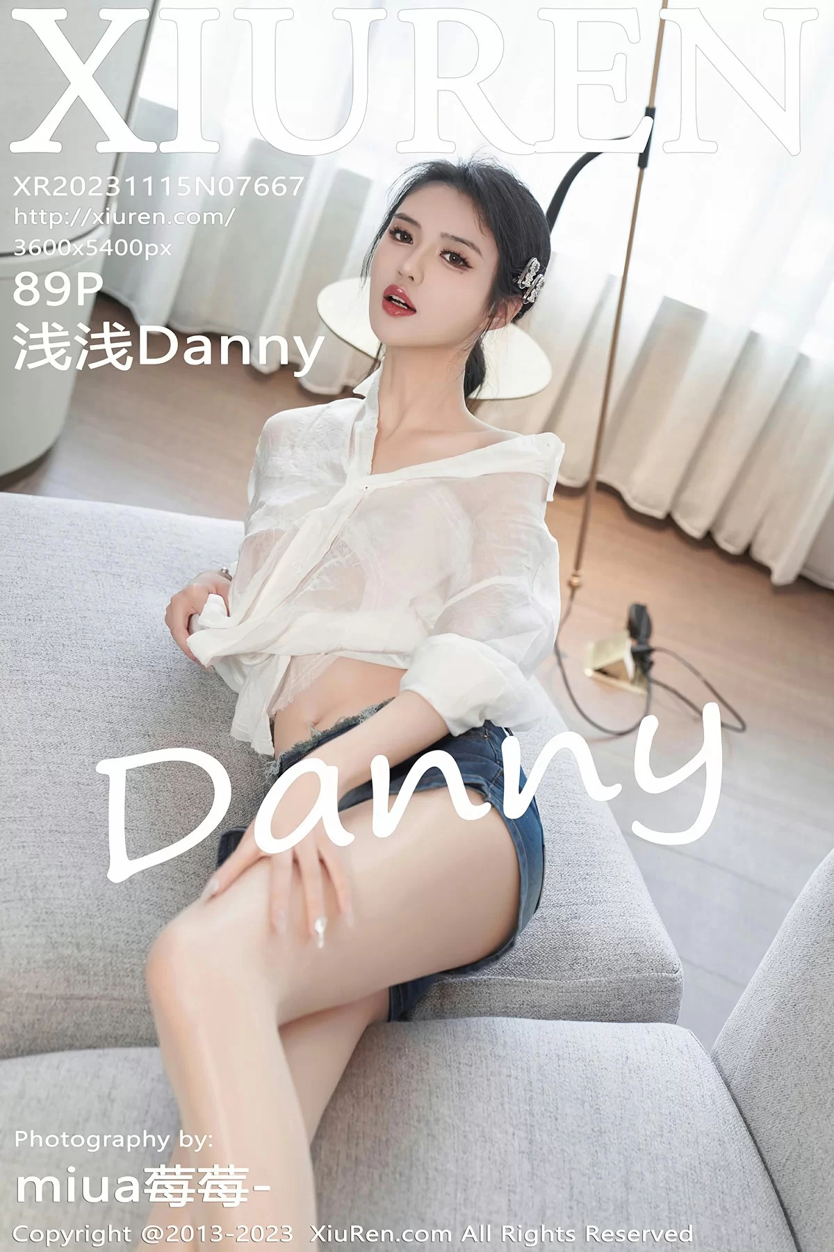  Xiuren 秀人 No.7667 浅浅Danny [89P]第1张