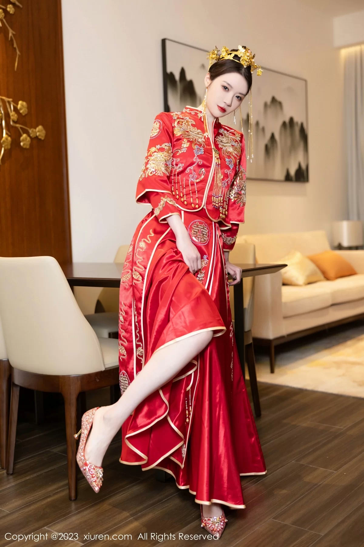  Xiuren 秀人 No.7766 梦心玥 [88P]第3张