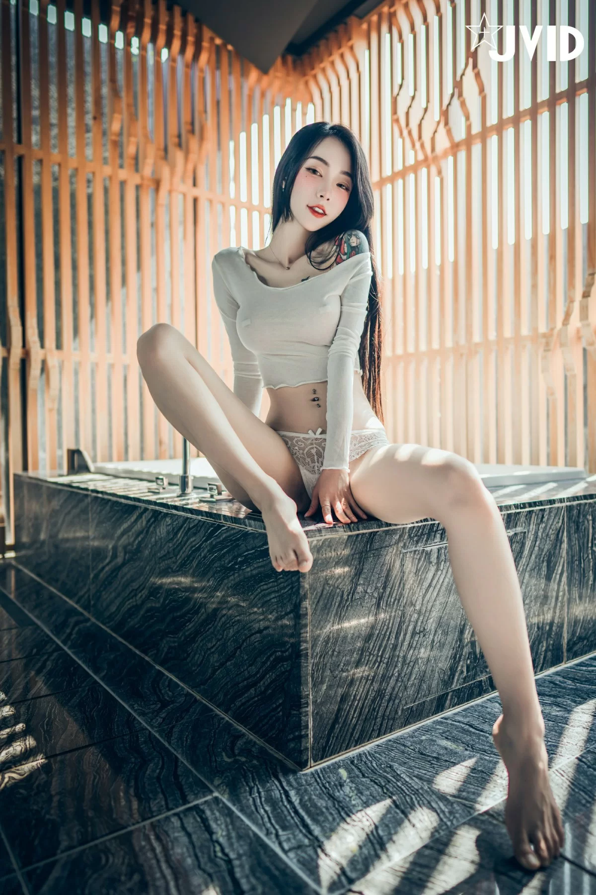 JVID图集 飘飘 – 巨乳甜點女神 [150P]插图1