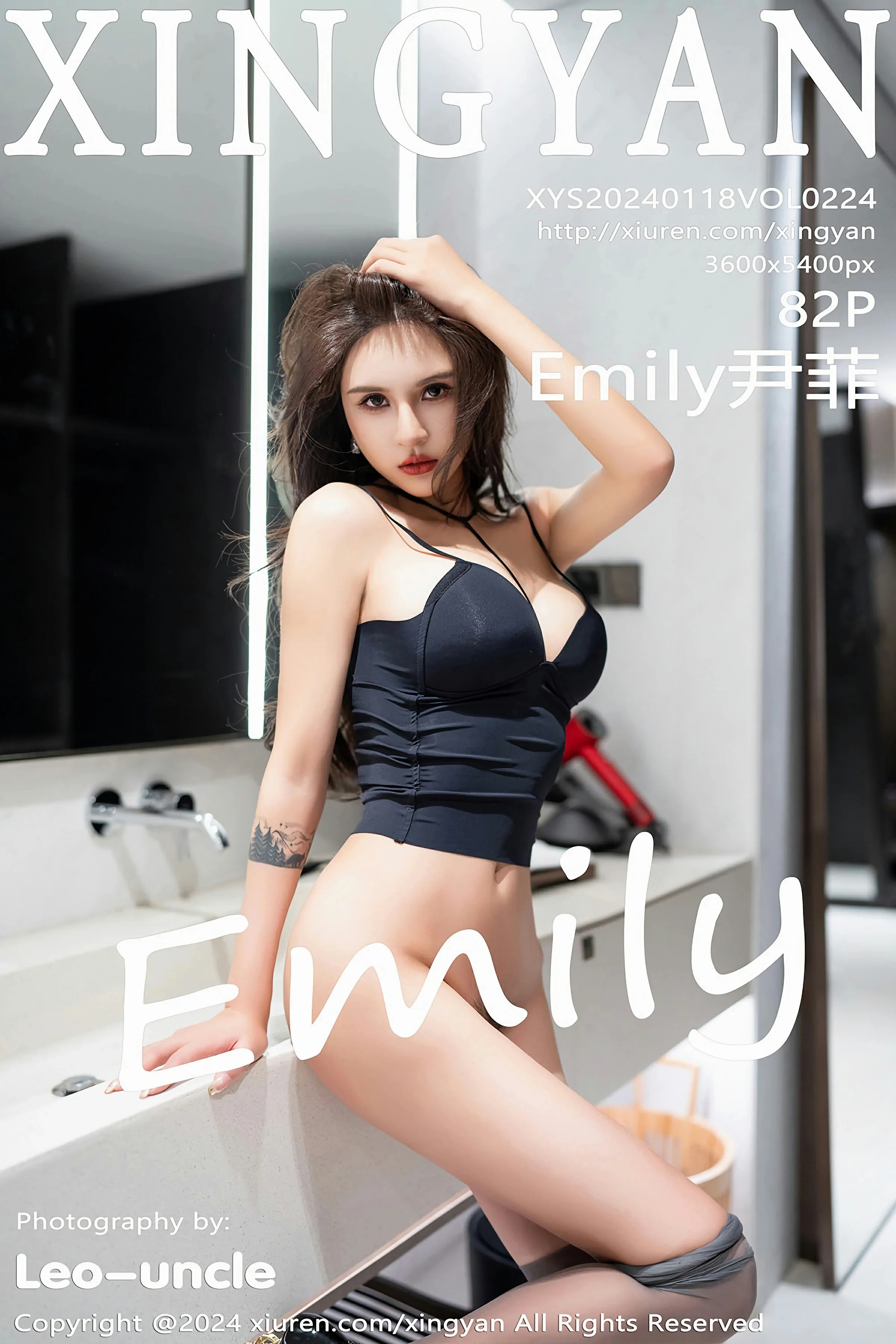 星颜社 VOL.224 Emily尹菲 [82P]插图
