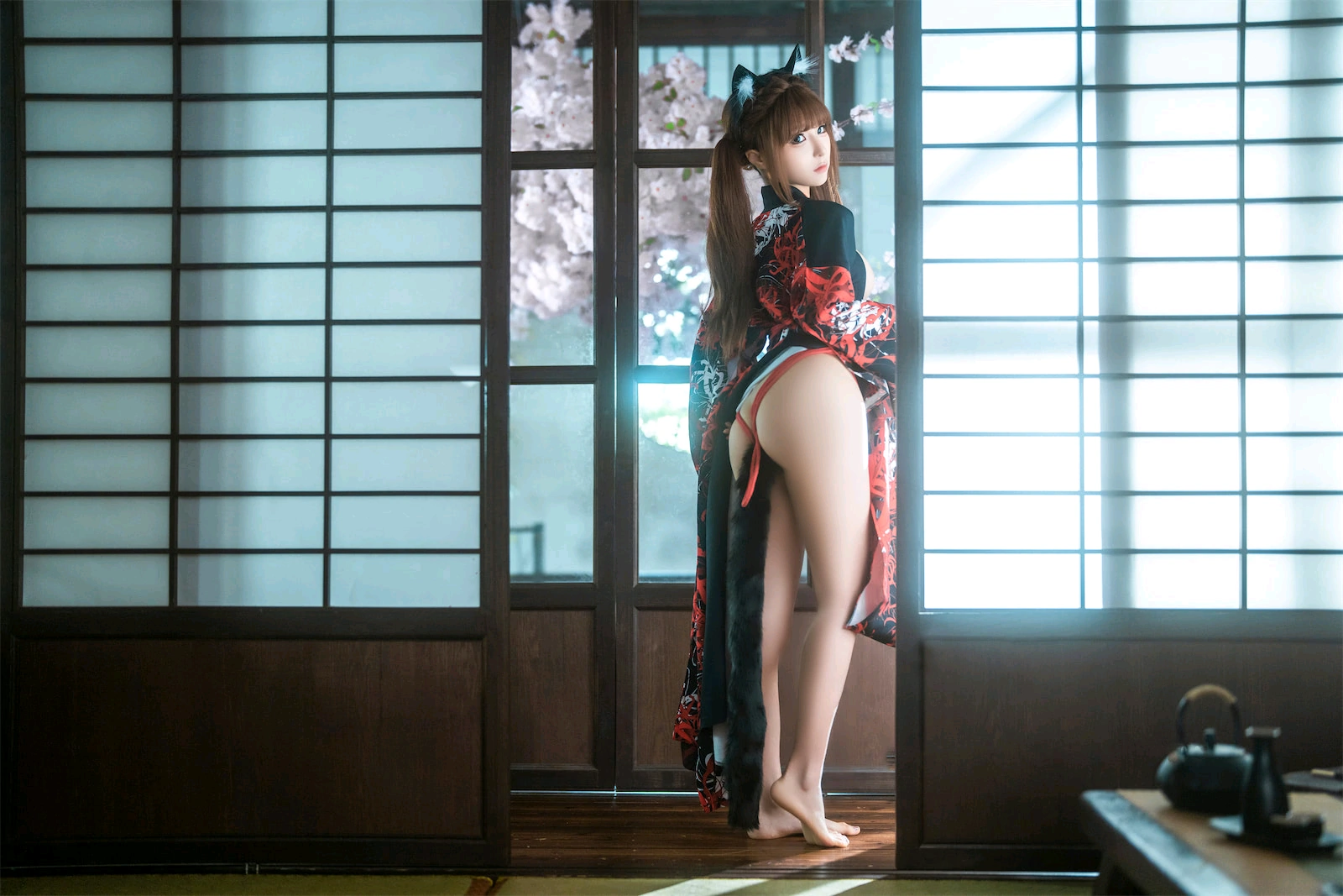 蠢沫沫 – 捆绑和服 [55P]插图9