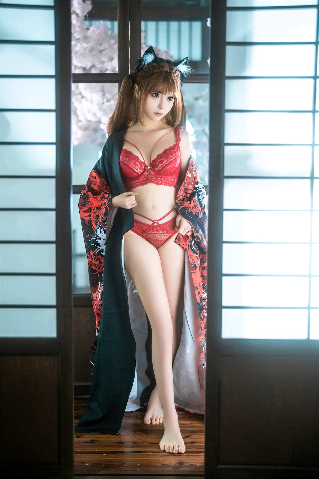 蠢沫沫 – 捆绑和服 [55P]插图