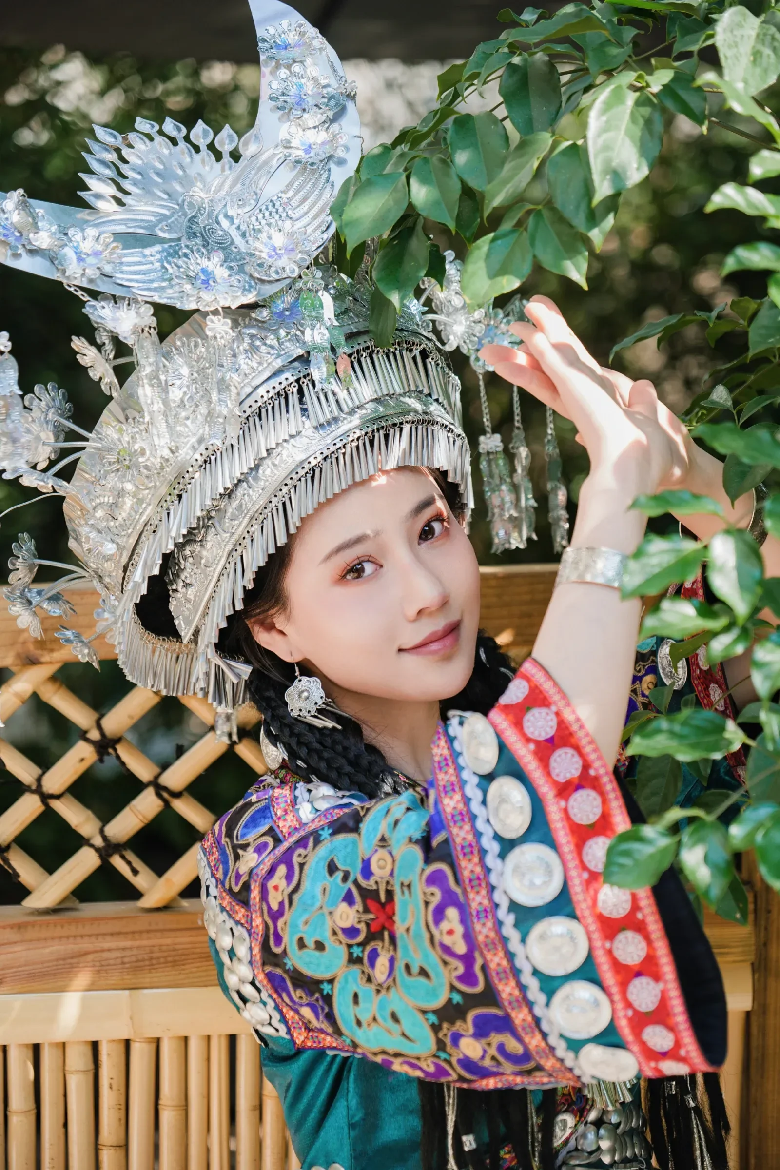 年年Nnian – 苗疆少女 [50P]插图3