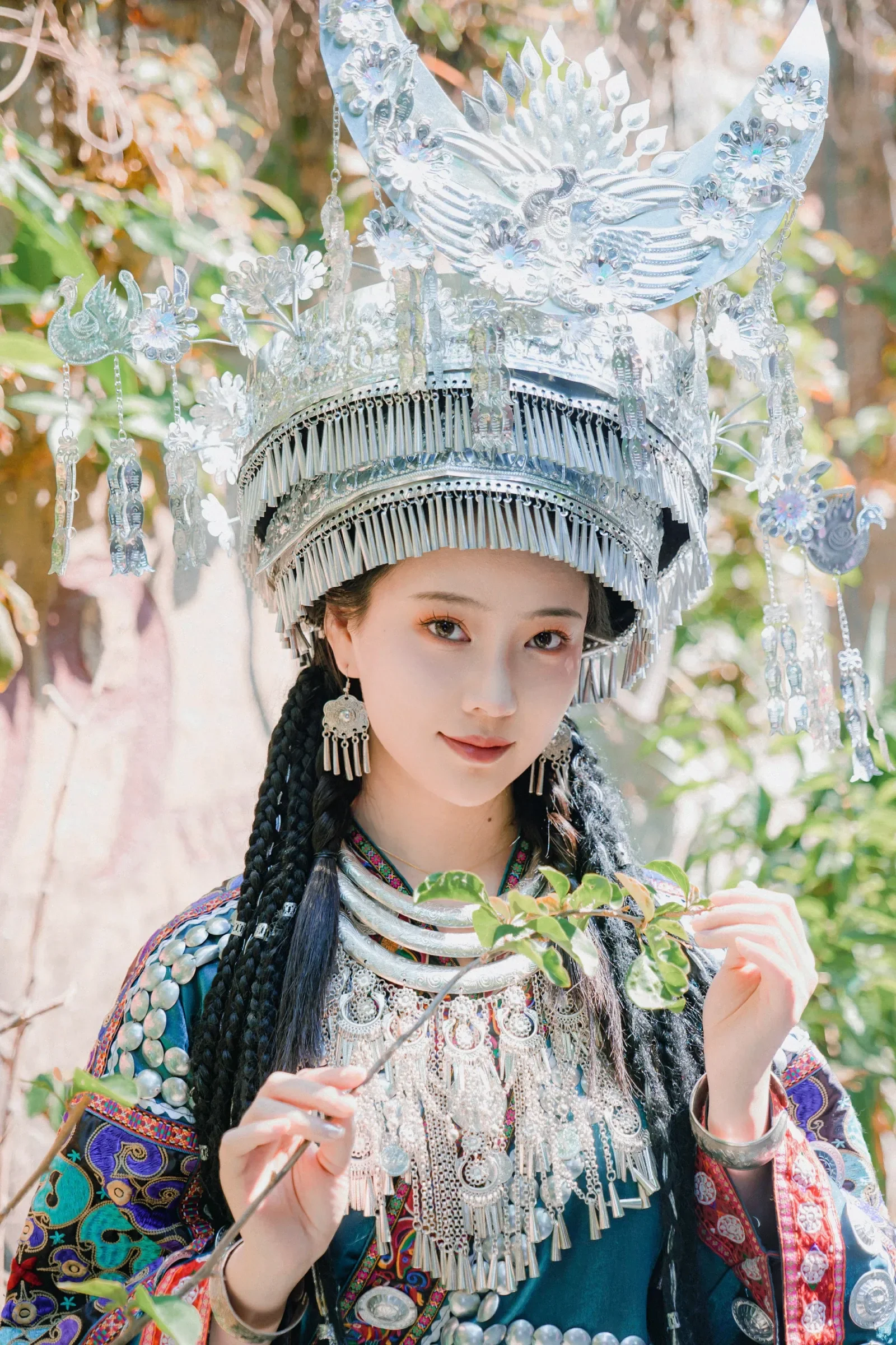 年年Nnian – 苗疆少女 [50P]插图2