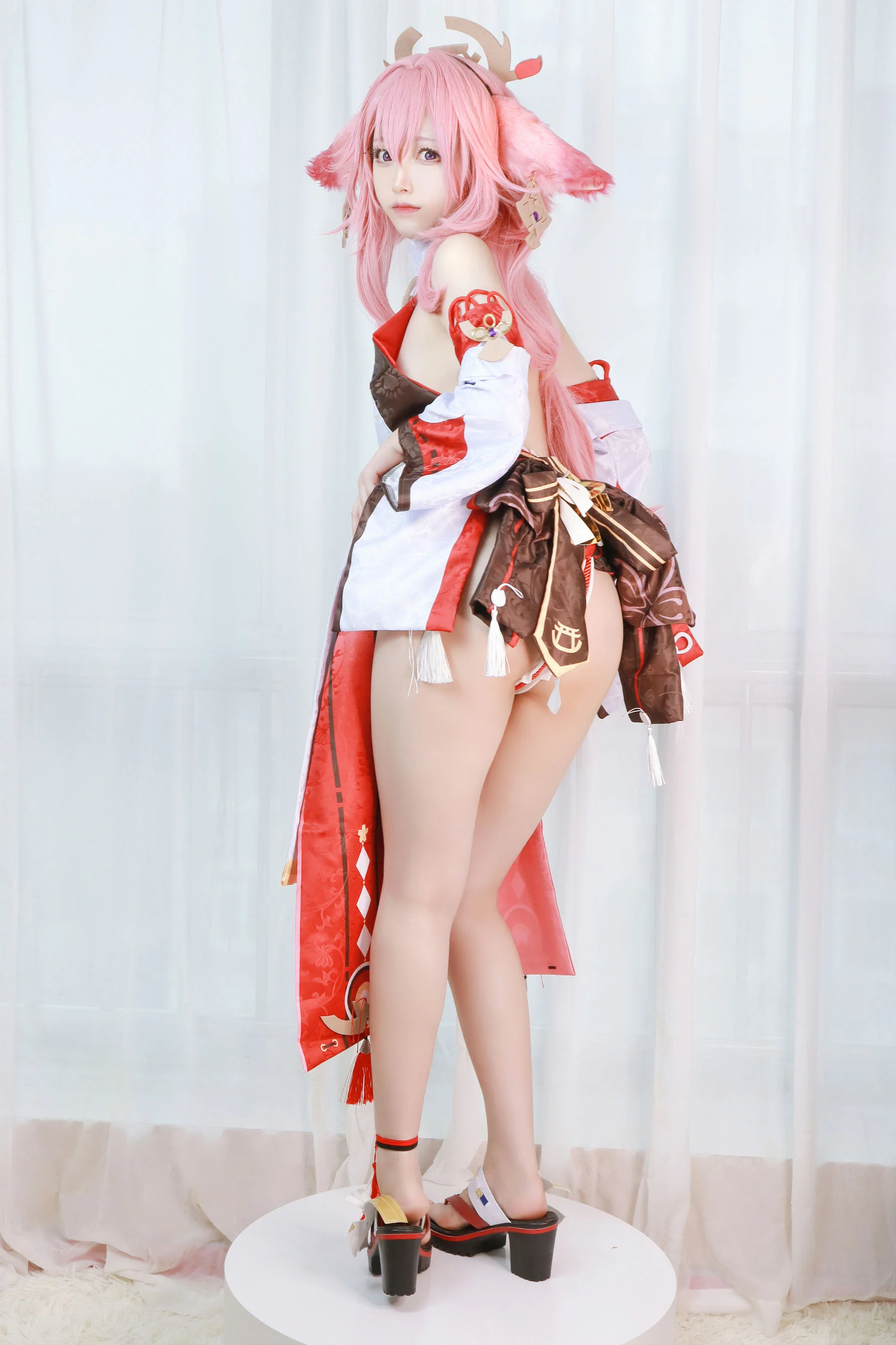 Asagiriai 愛ちゃん – 原神 八重神子 [33P]插图