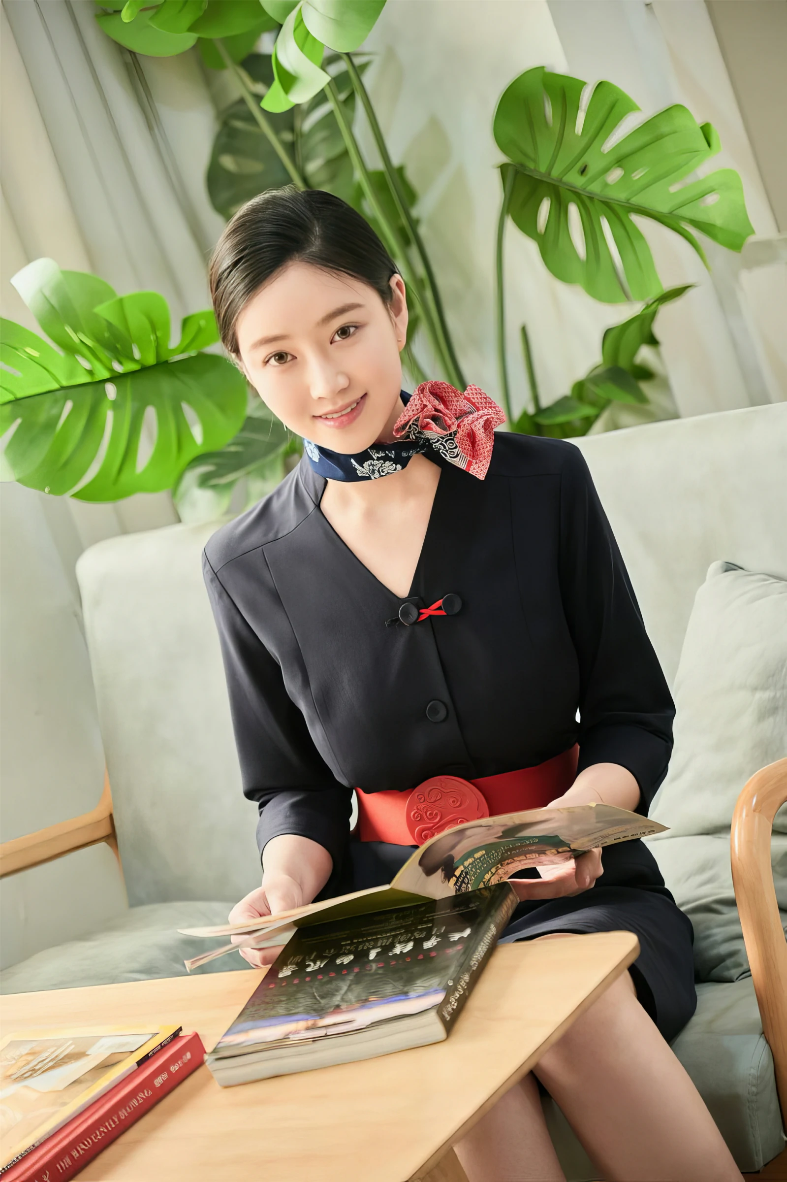 年年Nnian – 空姐制服 [83P]插图1