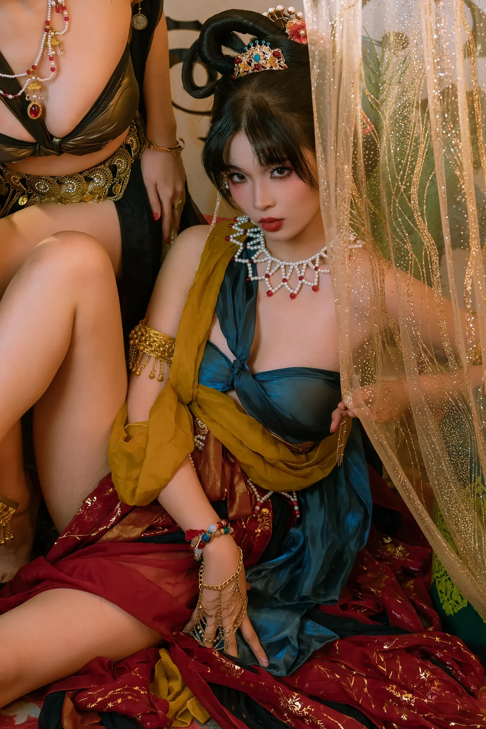 云溪溪&轩萧学姐 – 古风敦煌 [34P]插图5