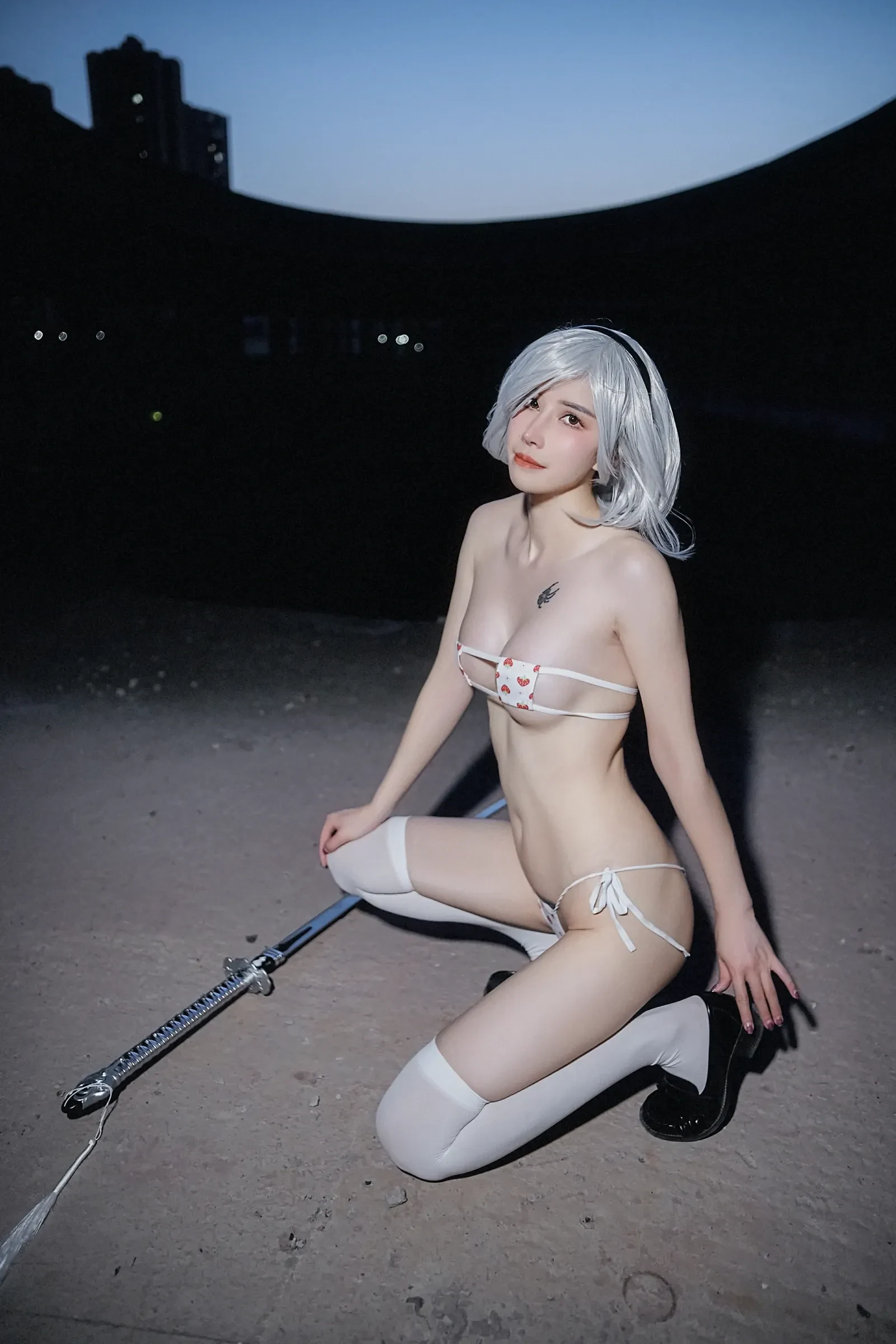 鹿八岁baby – 尼尔：机械纪元 2B废墟 [34P]插图