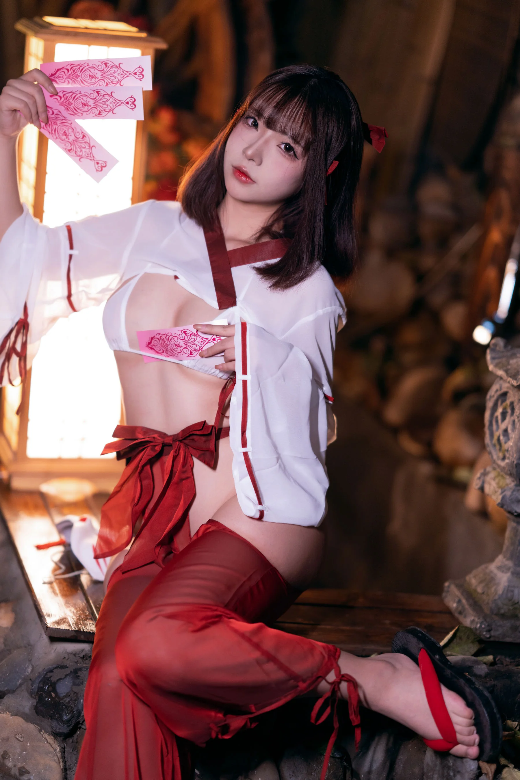 yuuhui玉汇 – 祝巫神女 [120P]插图4