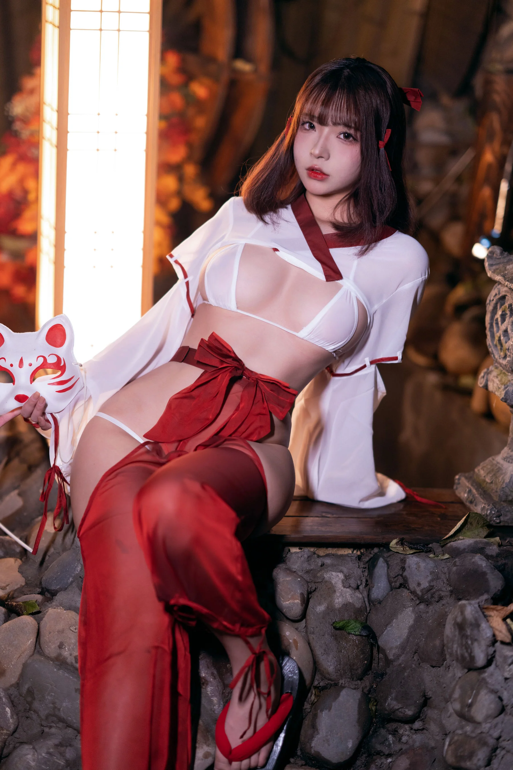 yuuhui玉汇 – 祝巫神女 [120P]插图5