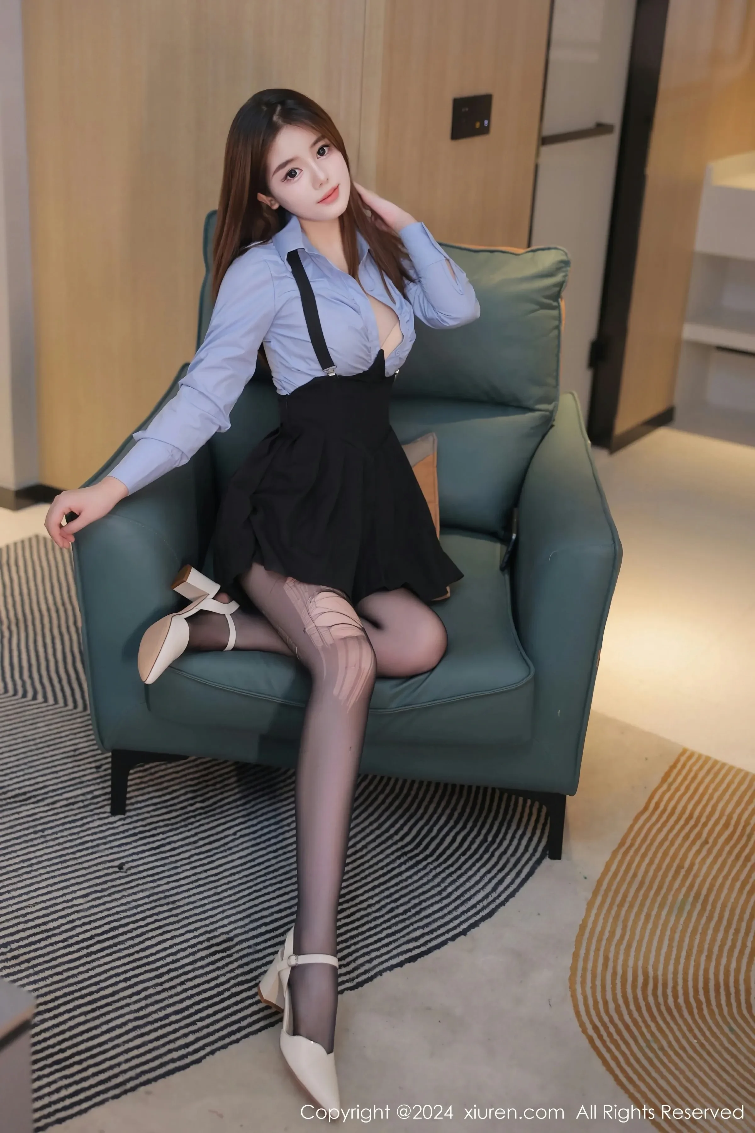 XiuRen 秀人 No.8666 新人模特 白乐乐 [77P]插图9