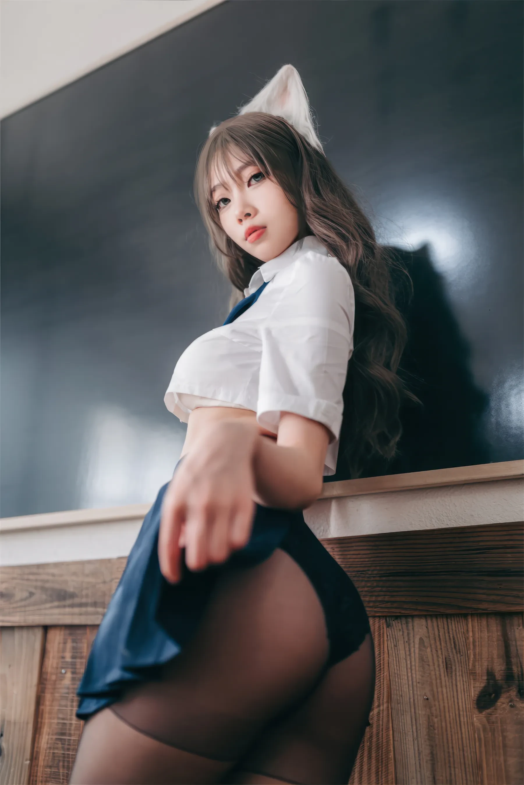 杏仁曲奇 – 生徒会坏猫猫 [52P]|图集秀