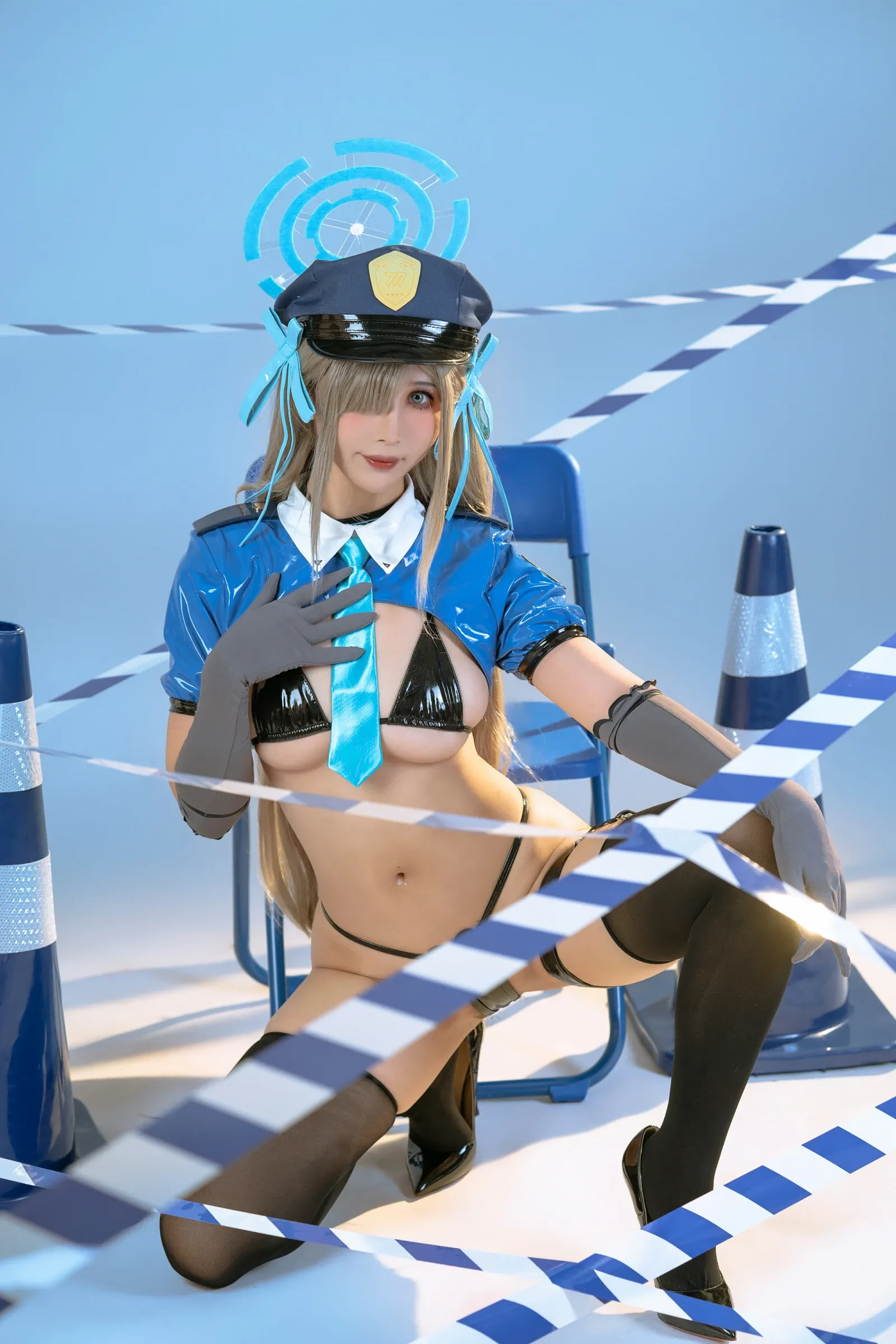 云溪溪 – 奶桃 碧蓝档案之濑明日奈 [100P]插图4