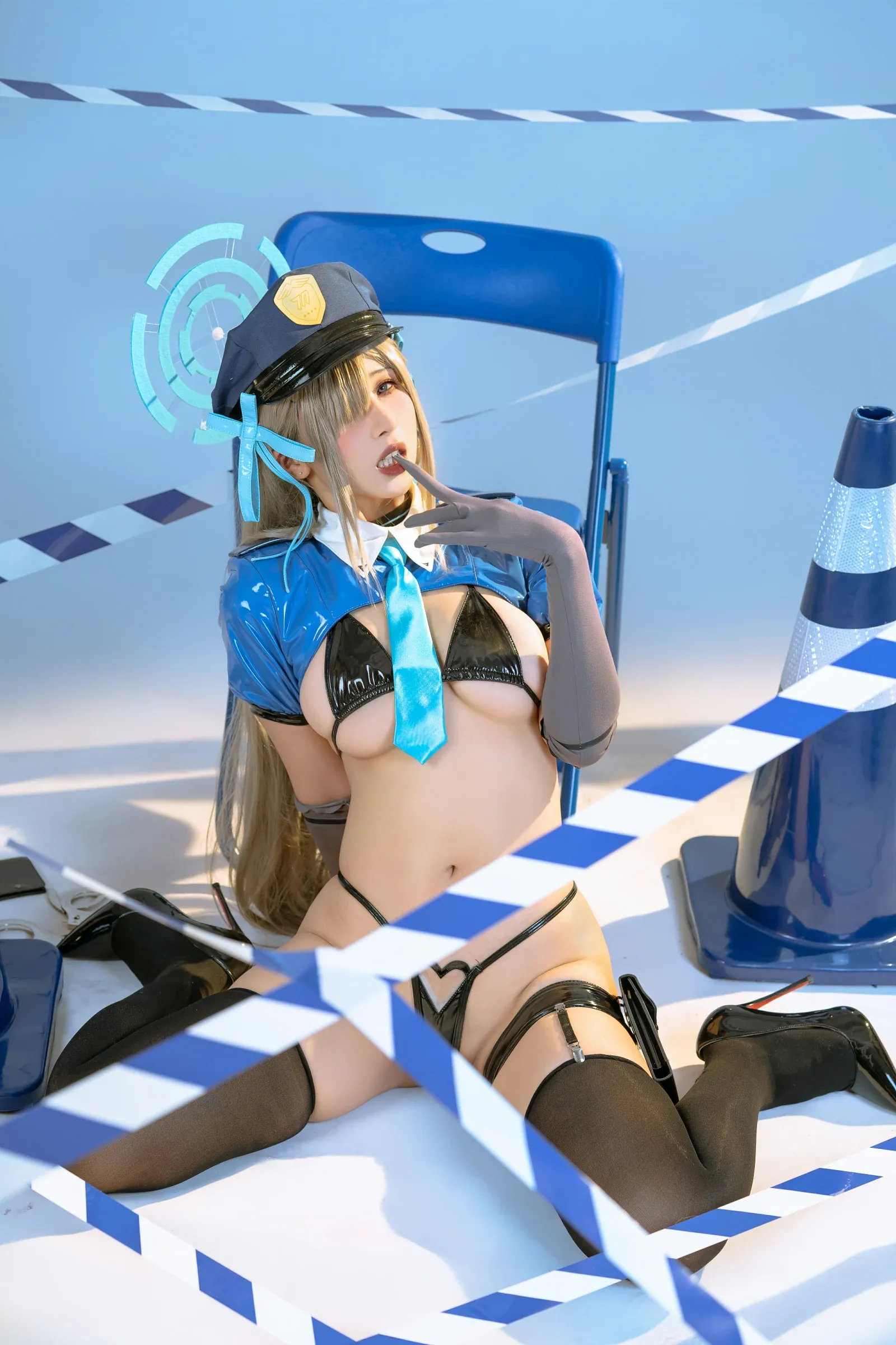 云溪溪 – 奶桃 碧蓝档案之濑明日奈 [100P]插图5