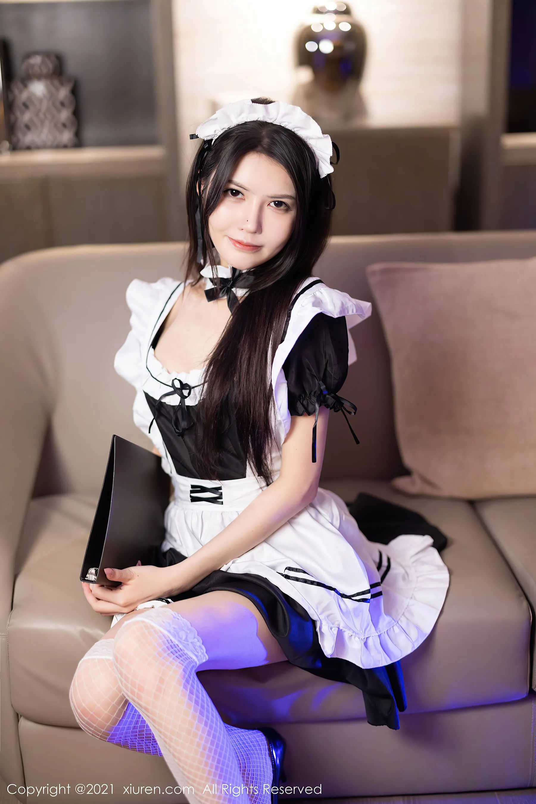 秀人 No.4182 媛媛酱belle插图1