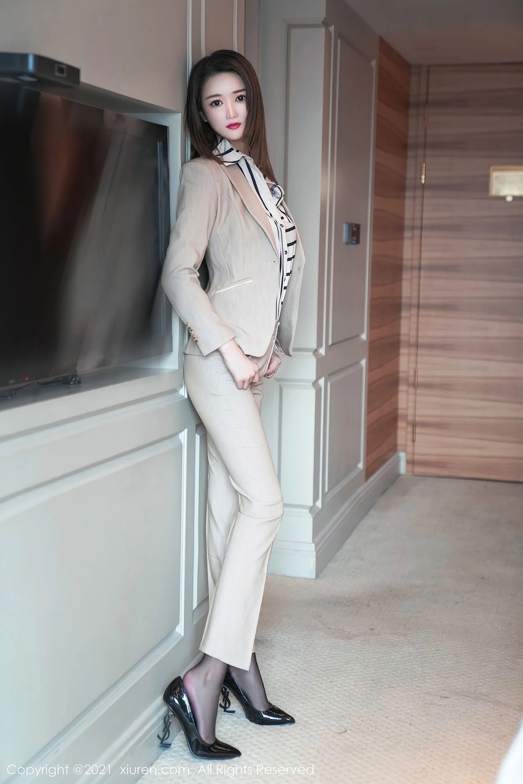 秀人 No.3150 文芮jeninfer插图5