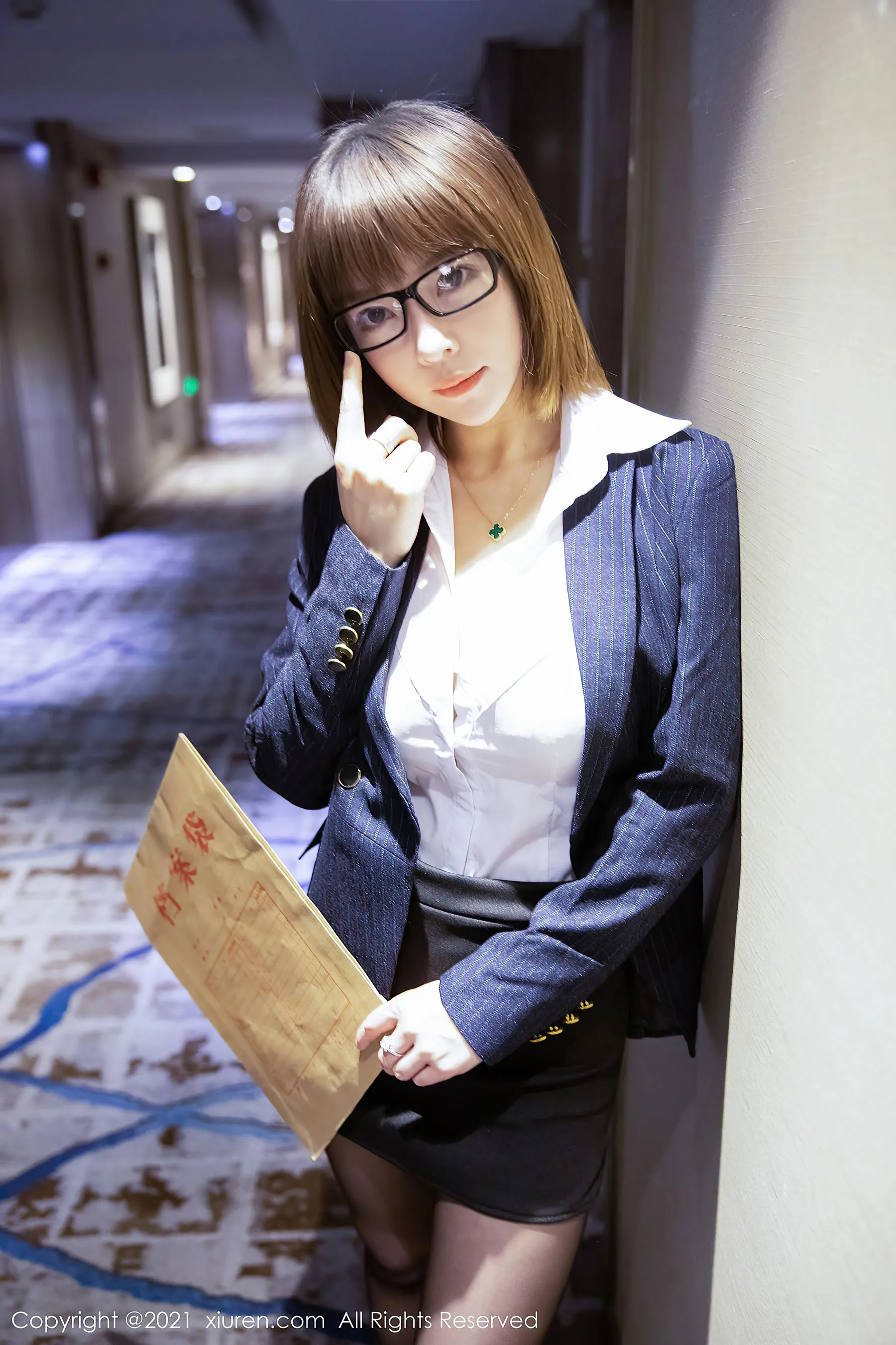 秀人 No.3151 大白兔吖插图3