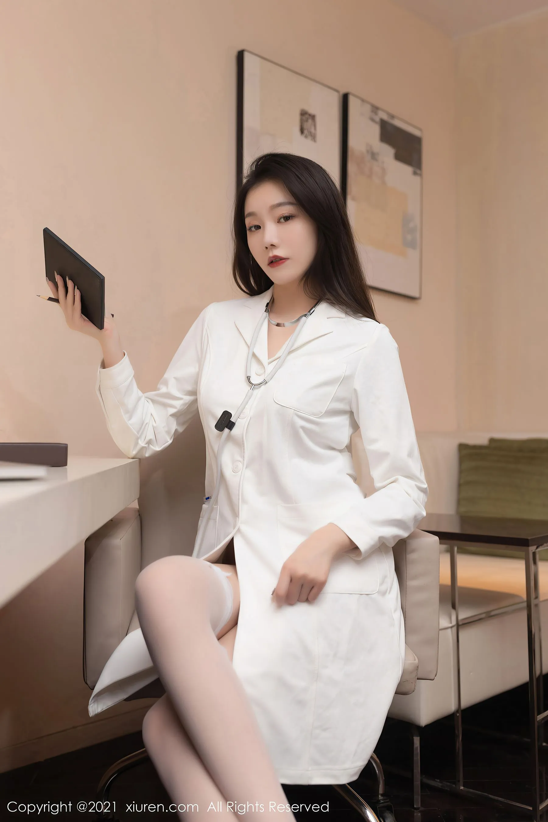 秀人 No.3191 安然Maleah插图6