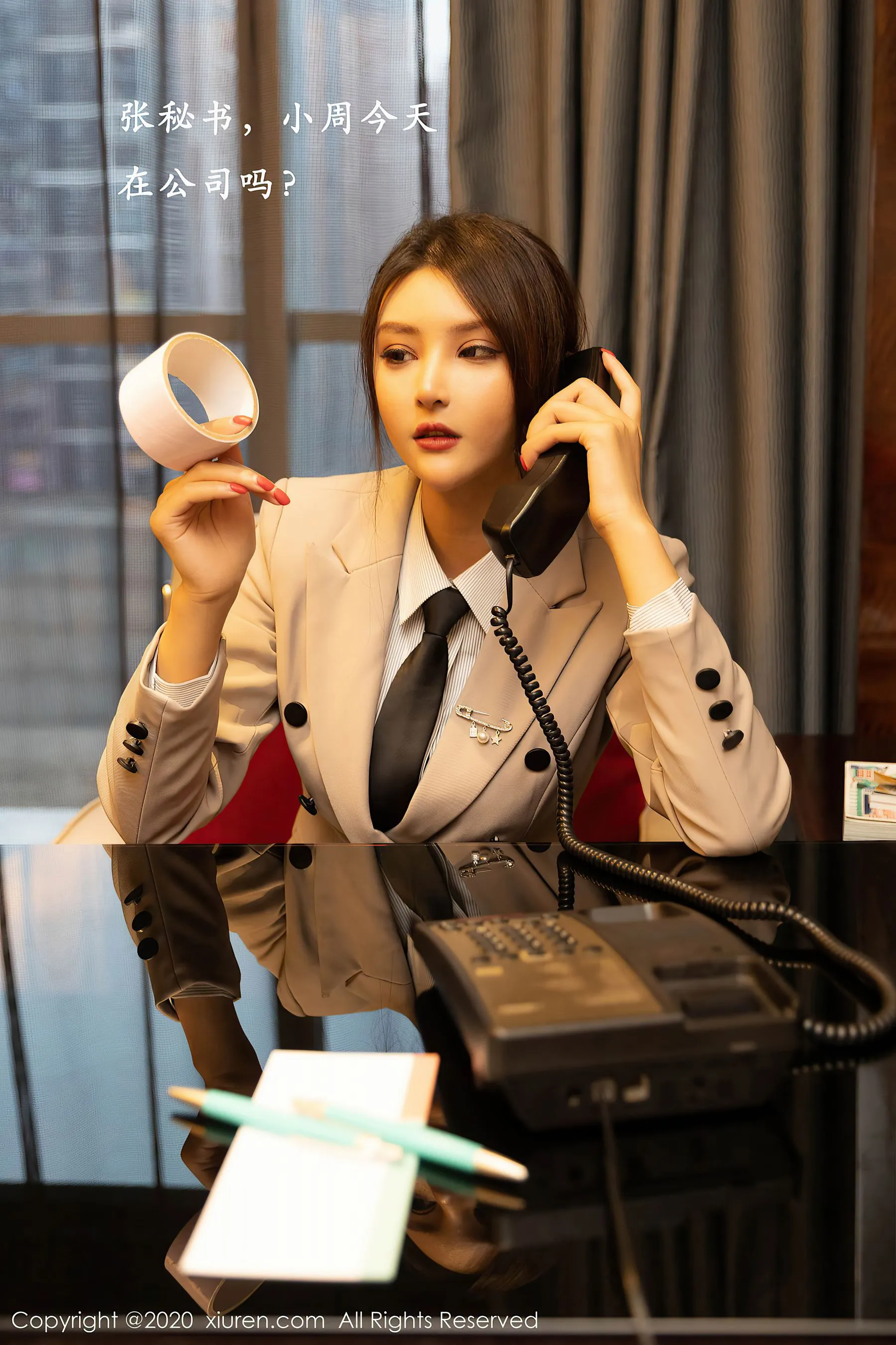 秀人 No.2857 @周于希Sandy&@Emily顾奈奈插图6