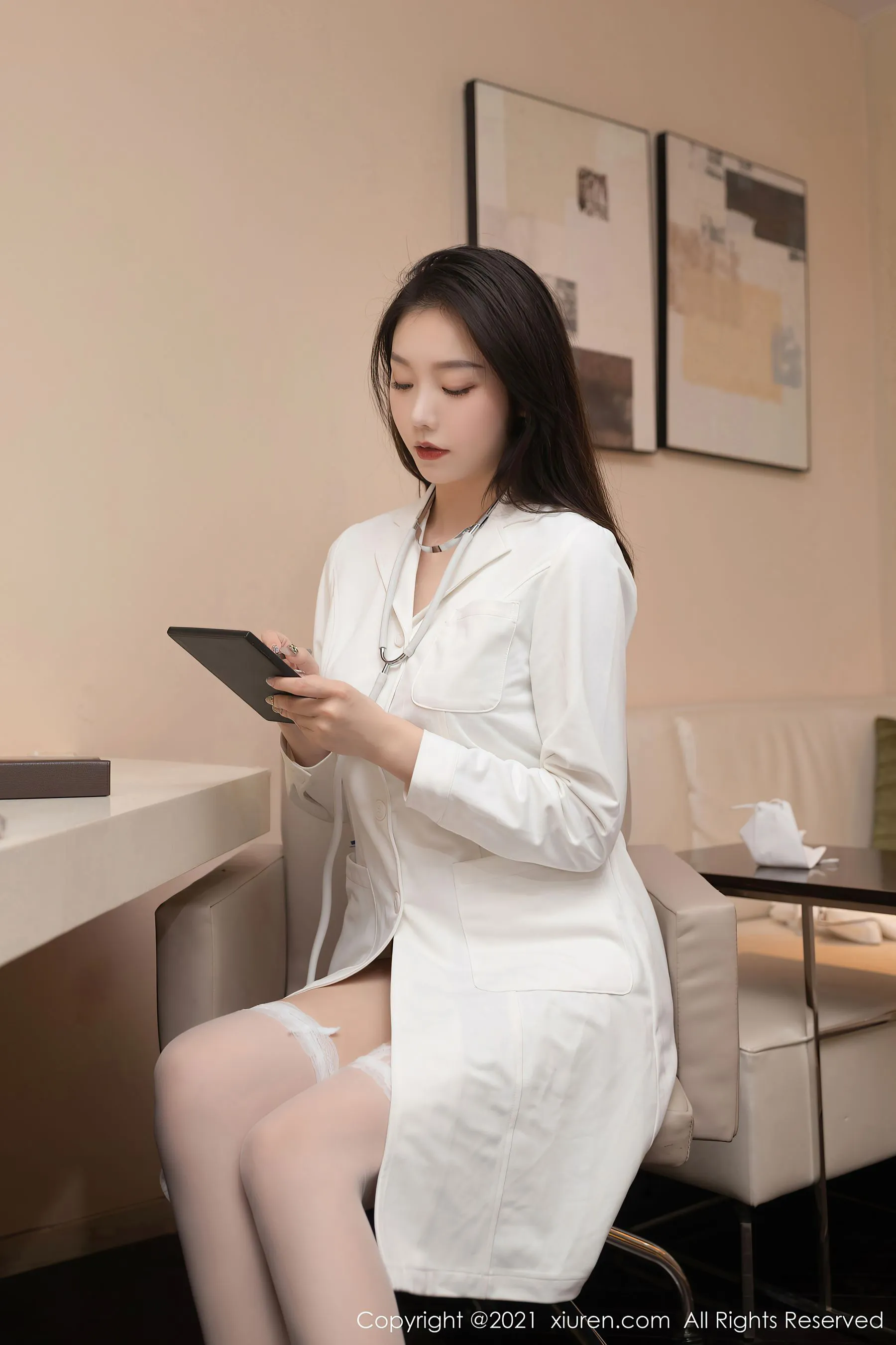 秀人 No.3191 安然Maleah插图4