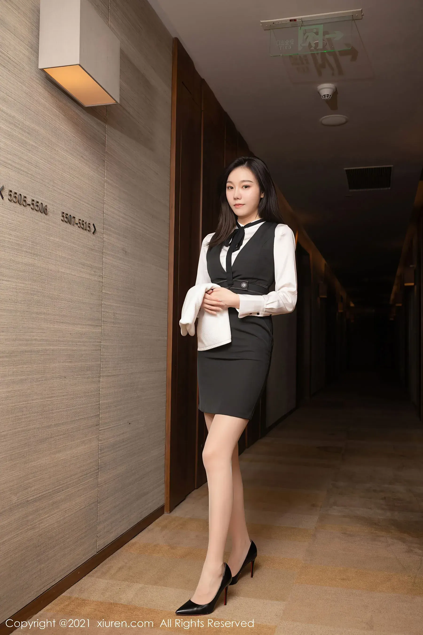 秀人 No.3042 安然Maleah插图1