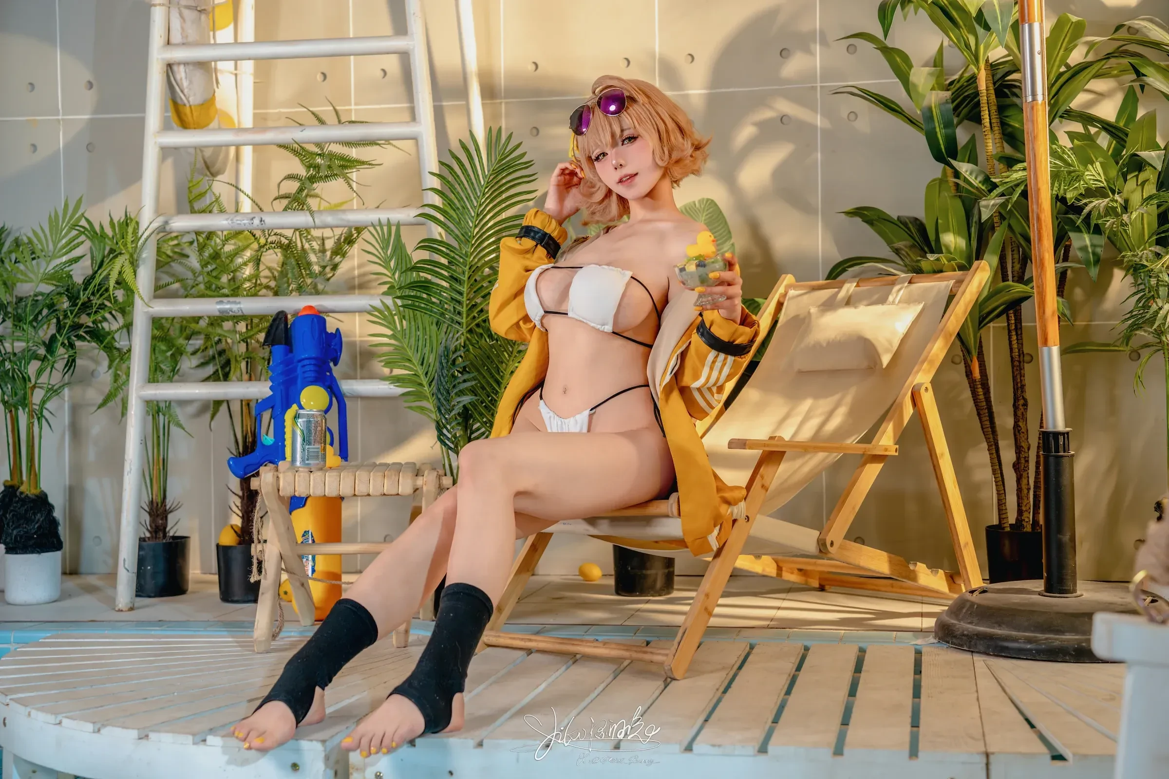 咬一口兔娘（黏黏团子兔） – 『闪耀夏日-阿尼斯』 恋爱告急 [79P]插图5