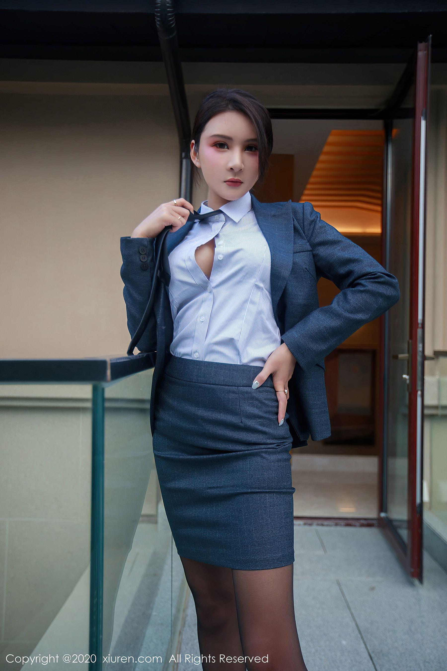 秀人XIUREN No.2309 Emily顾奈奈插图4