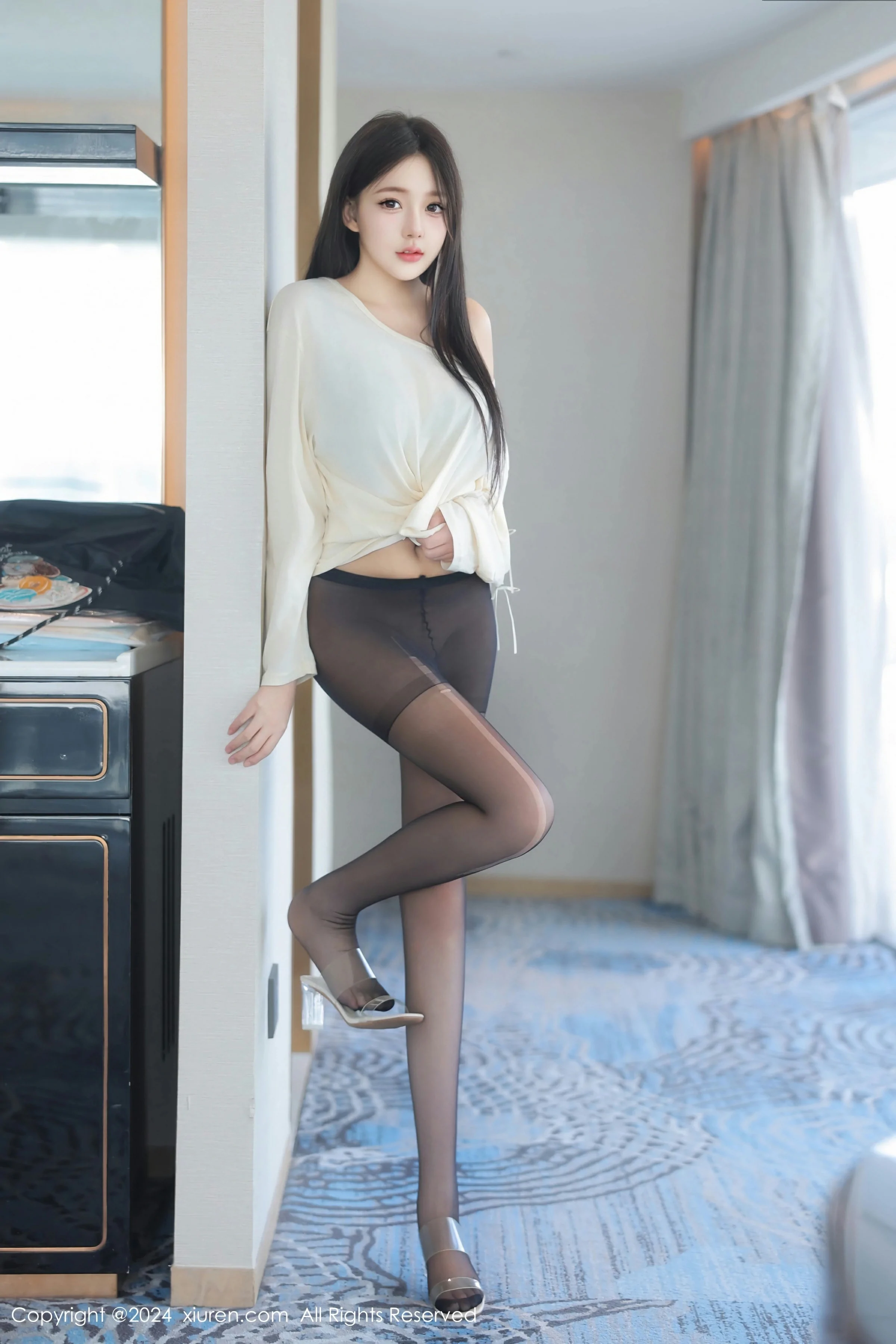 XiuRen 秀人 No.9089 柚柚小奶瓶 新人模特 [81P]插图8