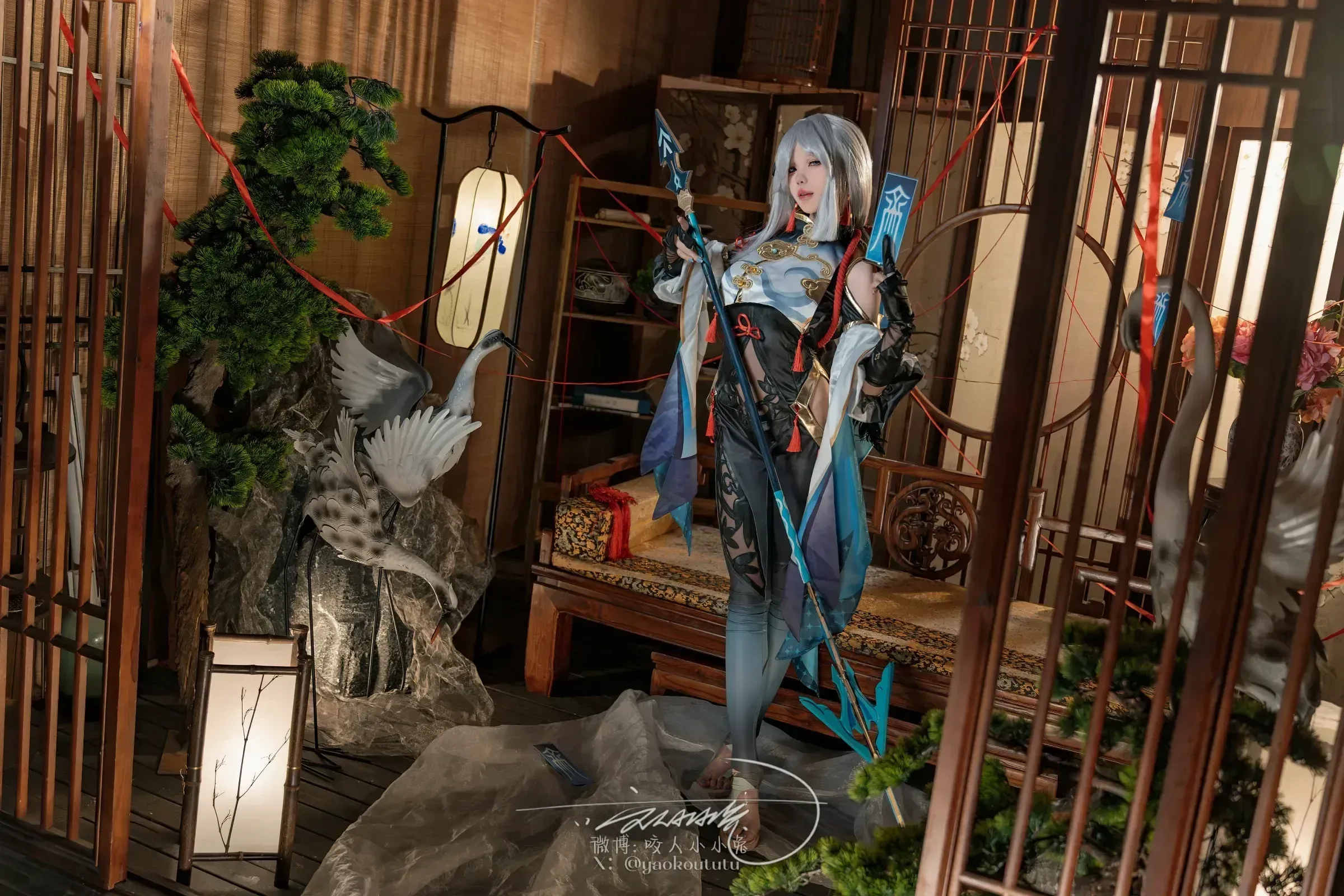 咬一口兔娘 – 原神 申鹤 [73P]插图4