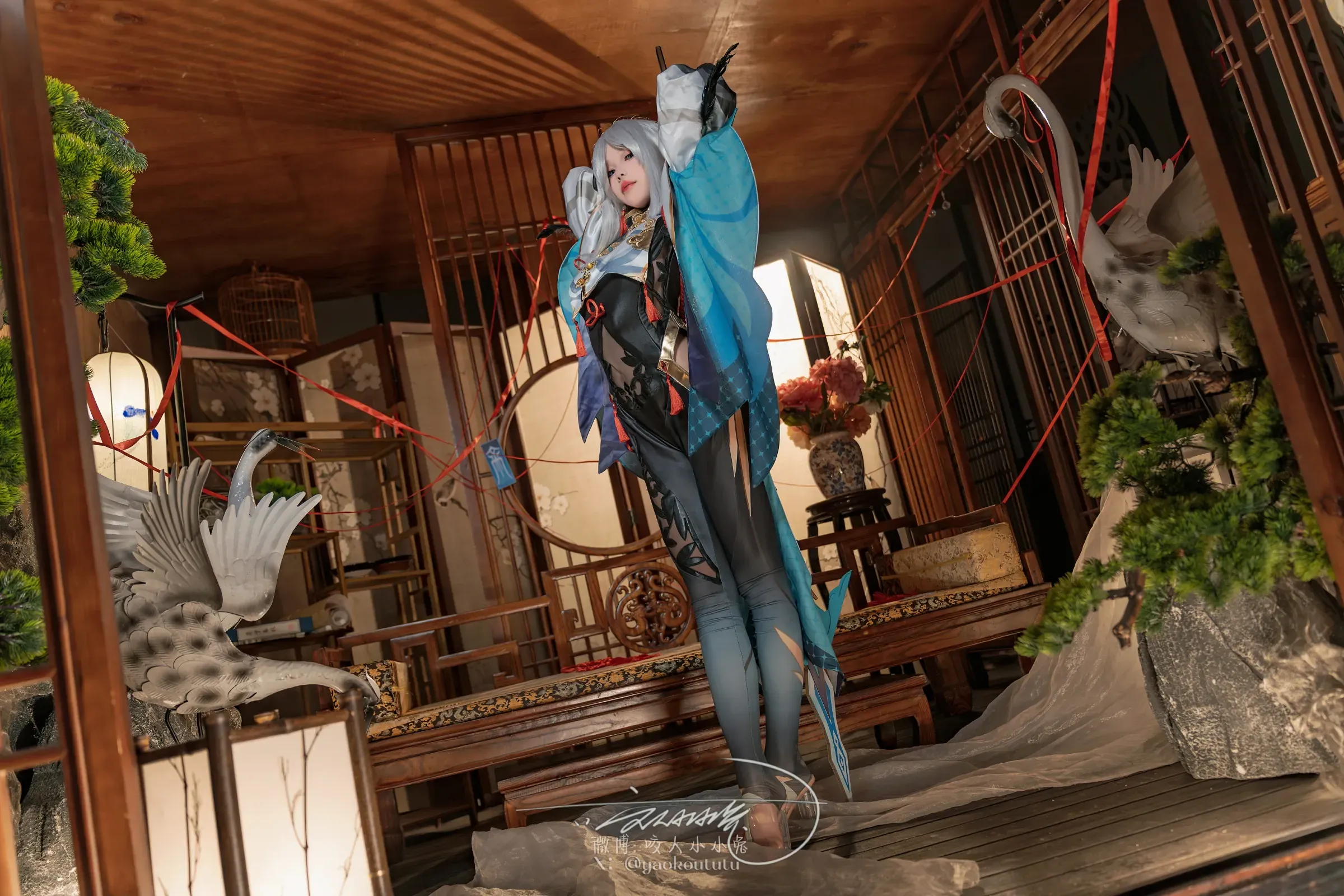 咬一口兔娘 – 原神 申鹤 [73P]插图2