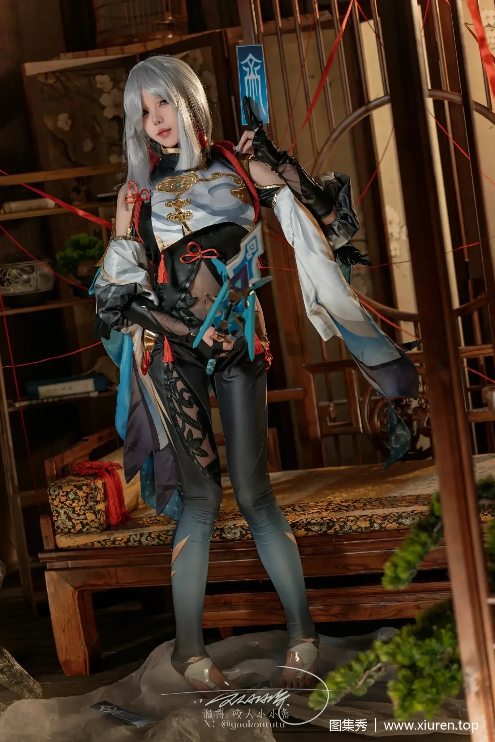 咬一口兔娘 – 原神 申鹤 [73P]插图3