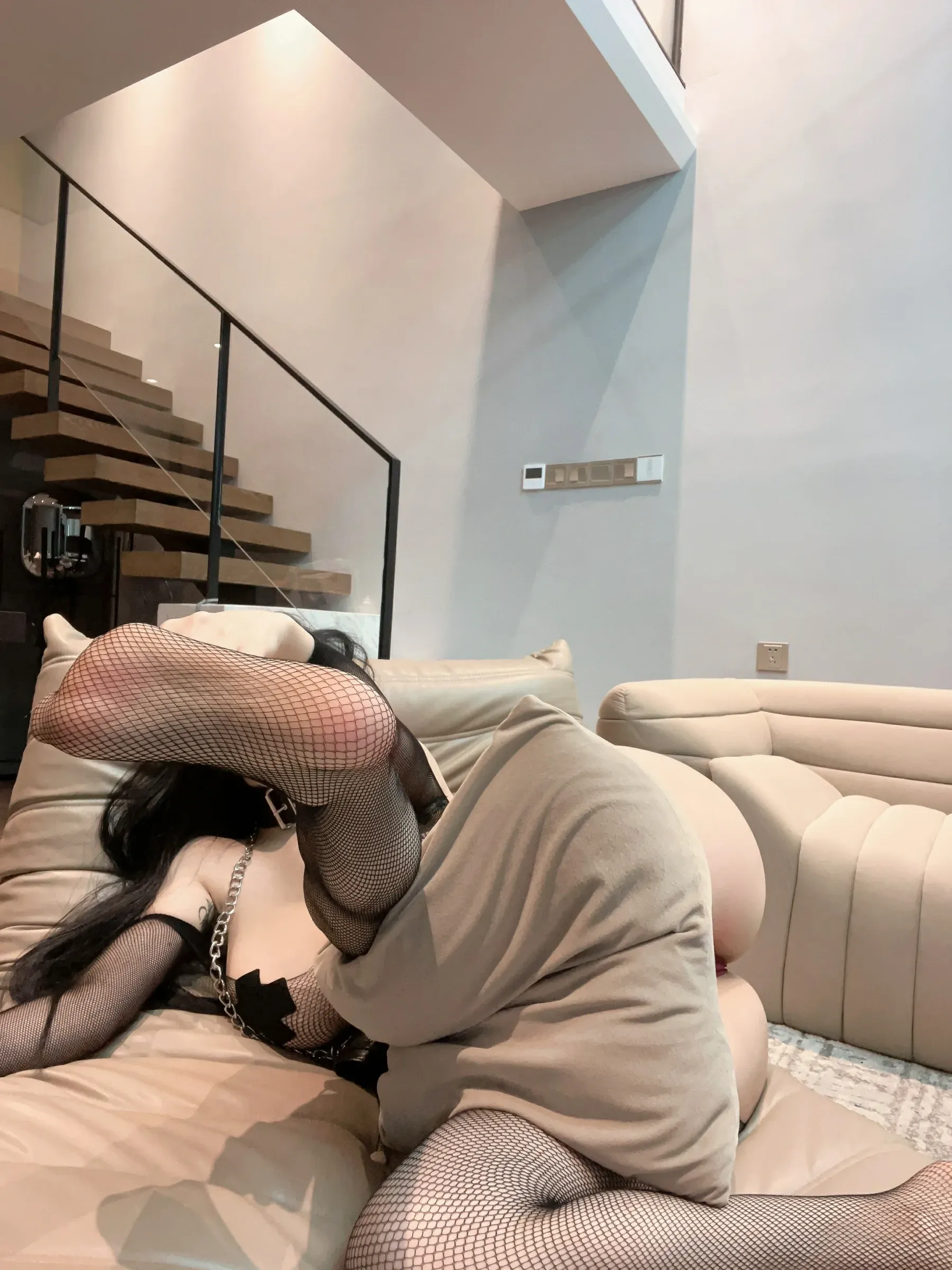 左公子666 – 网洞连体黑丝大辟谷 [50P]插图9