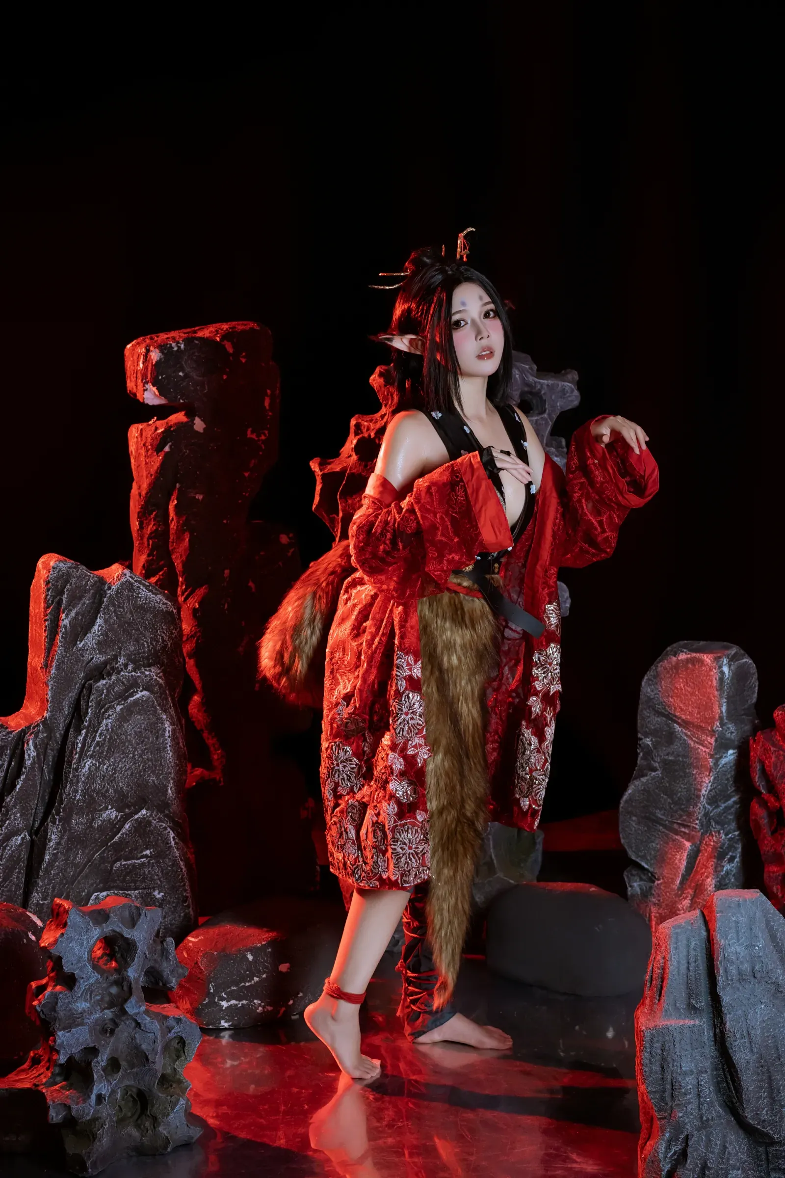 七月喵子 – 黑神话萍萍 [80P]插图8