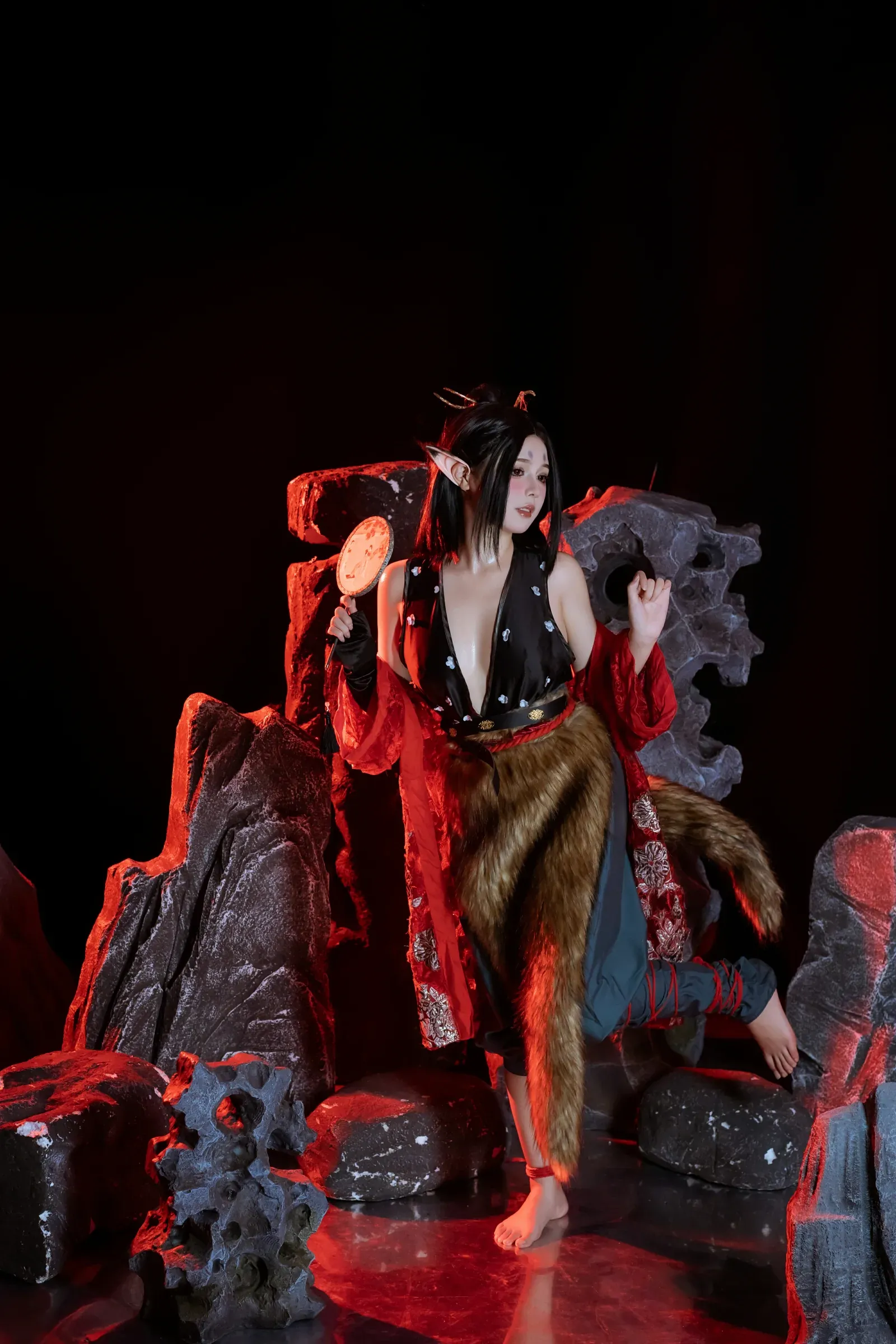 七月喵子 – 黑神话萍萍 [80P]插图9