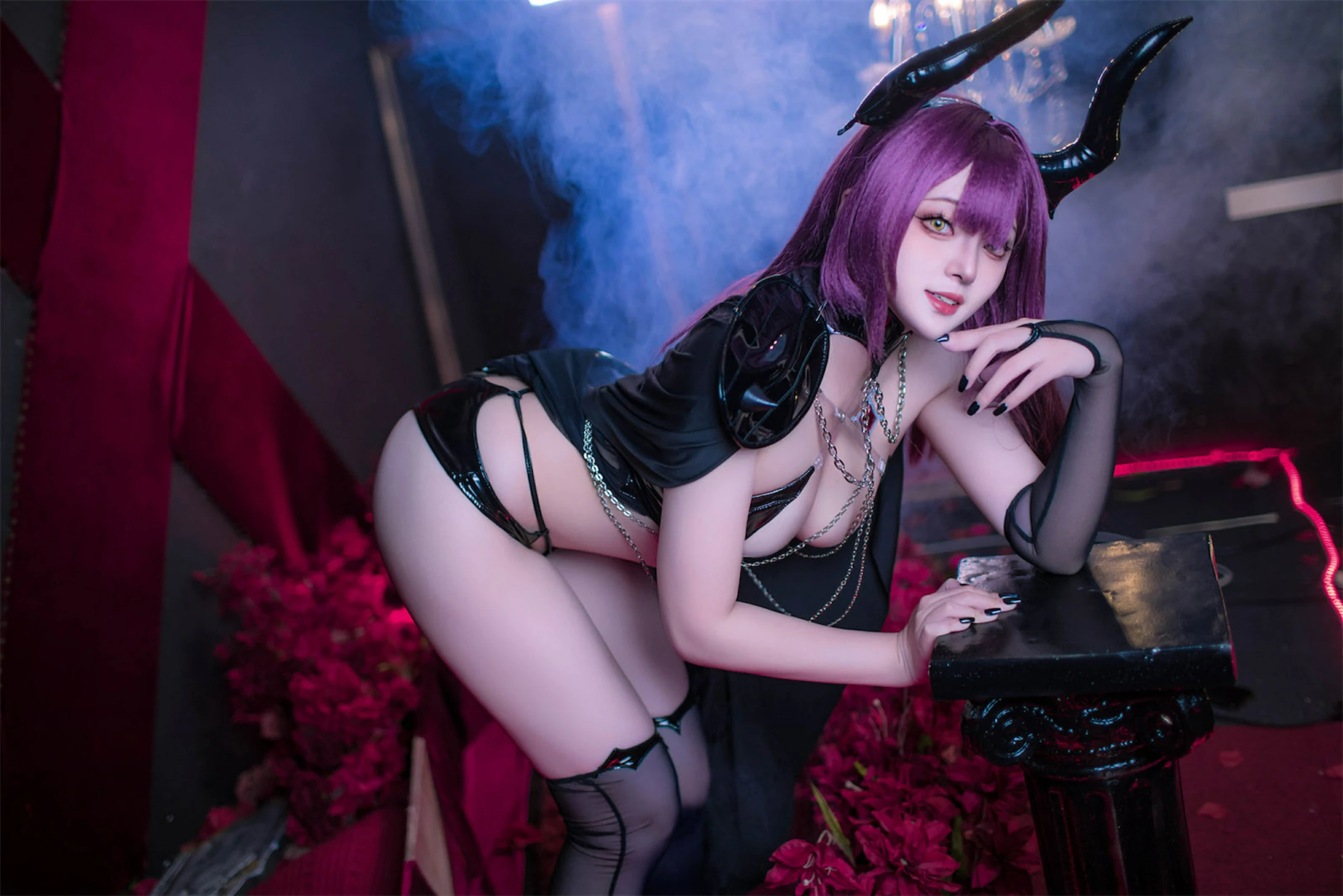 Natsuko夏夏子 – 碧蓝航线 德文郡魅魔插图3