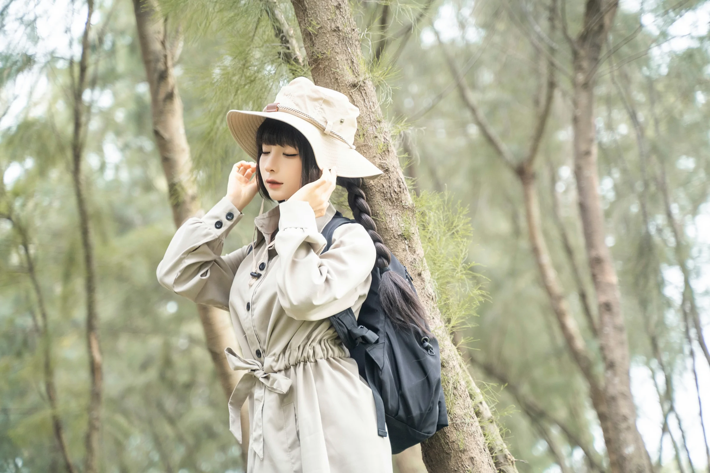 蠢沫沫 – 露营 [53P]插图1